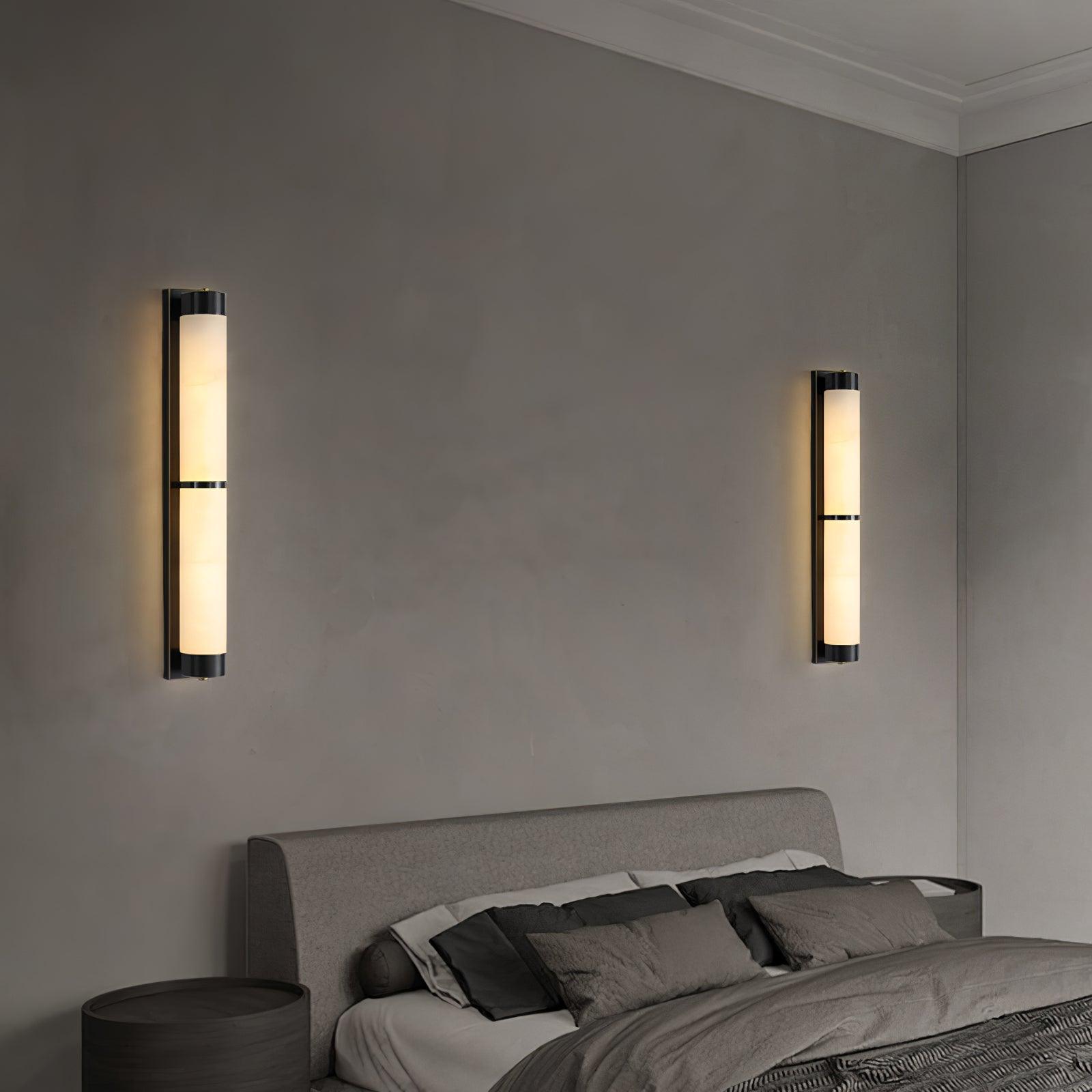 Olmirira Minimalist Alabaster Wall Light - Letslighting