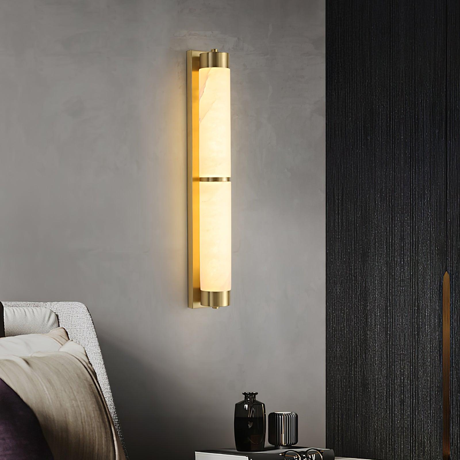 Olmirira Minimalist Alabaster Wall Light - Letslighting
