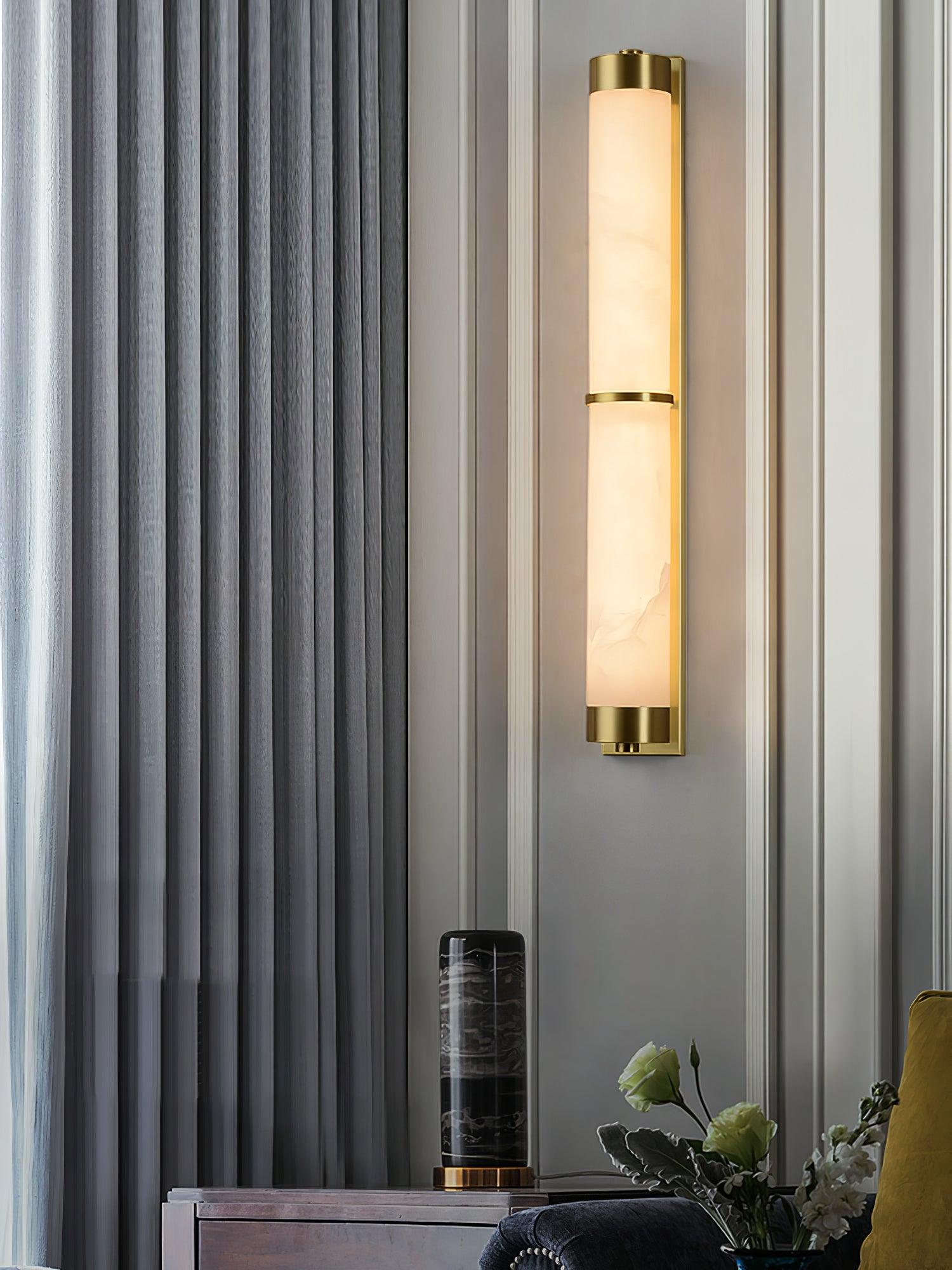 Olmirira Minimalist Alabaster Wall Light - Letslighting
