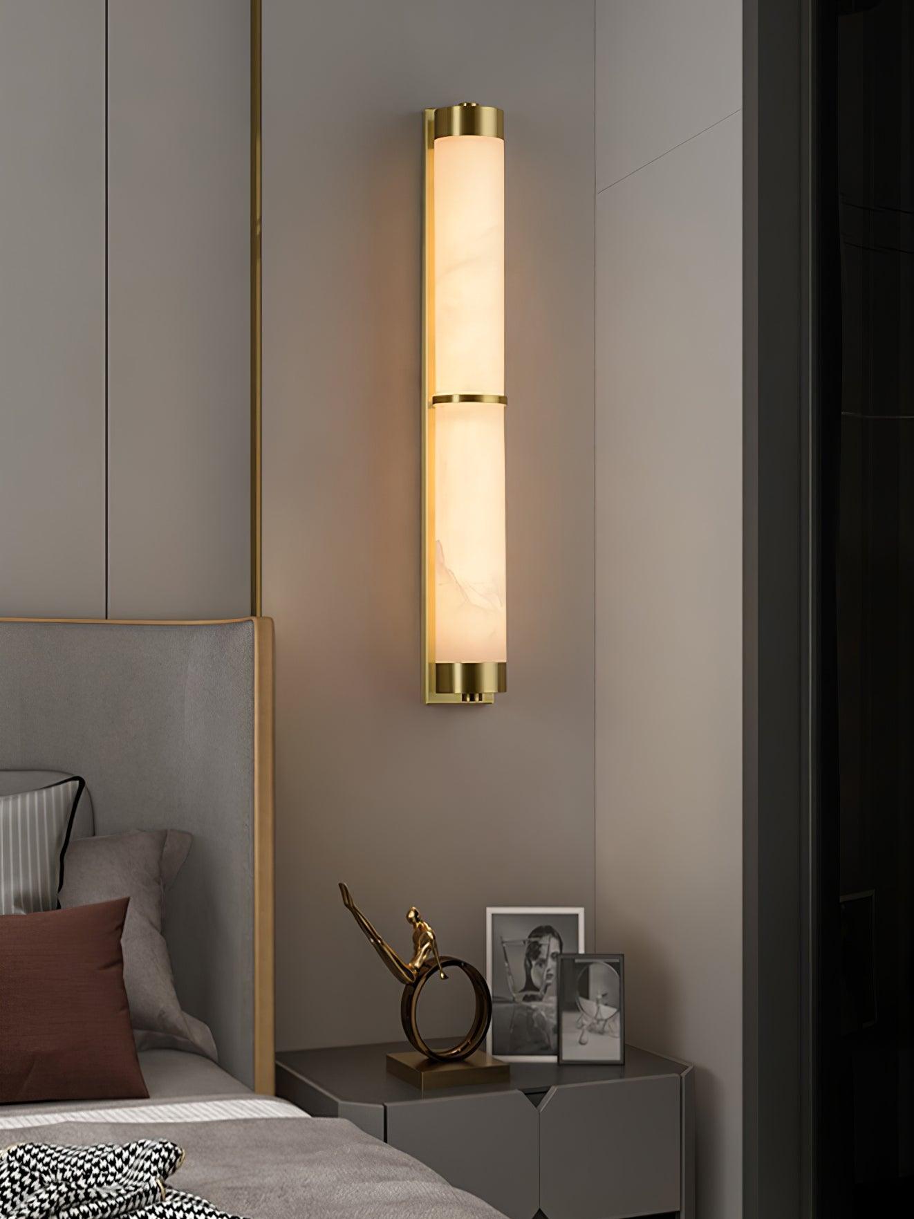 Olmirira Minimalist Alabaster Wall Light - Letslighting