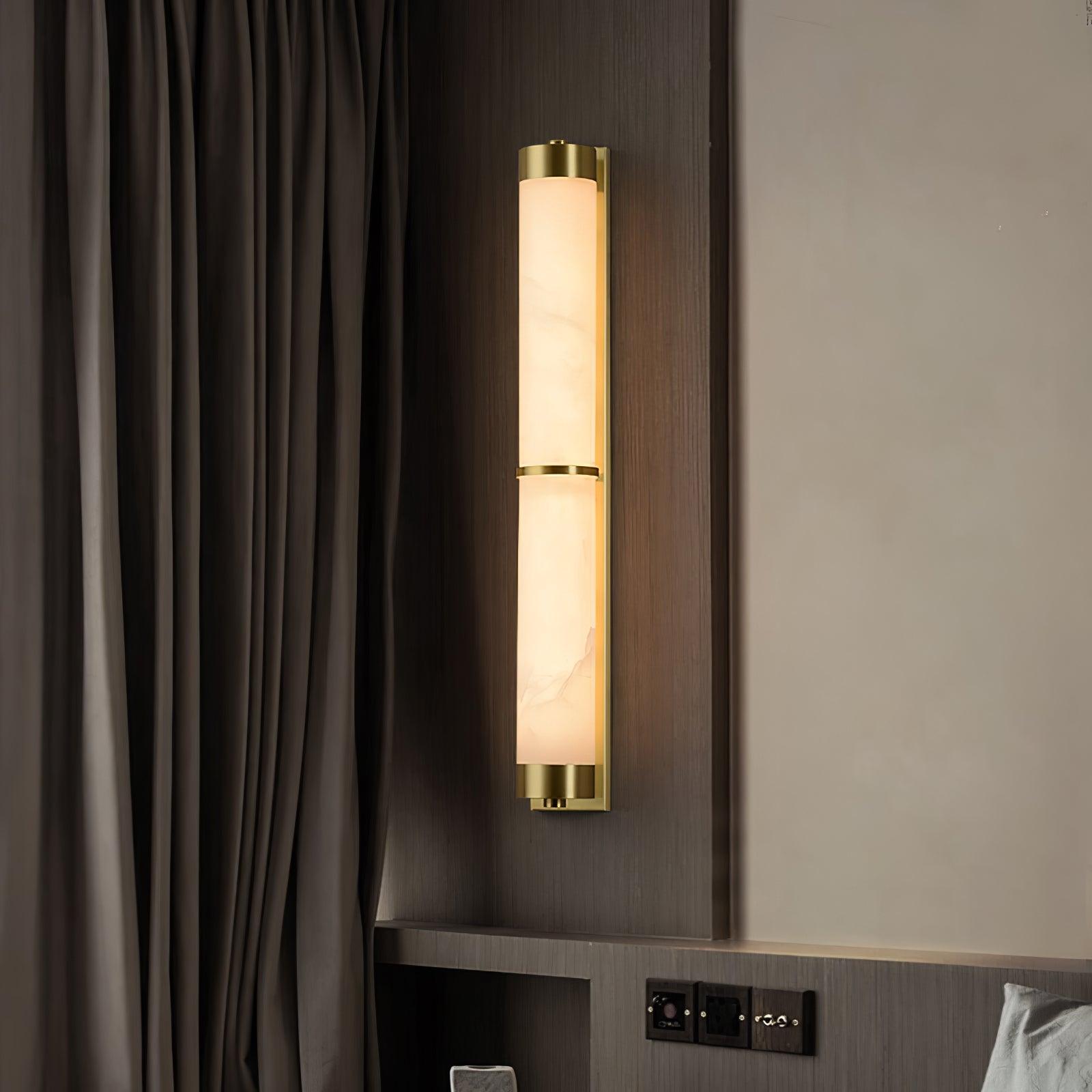 Olmirira Minimalist Alabaster Wall Light - Letslighting