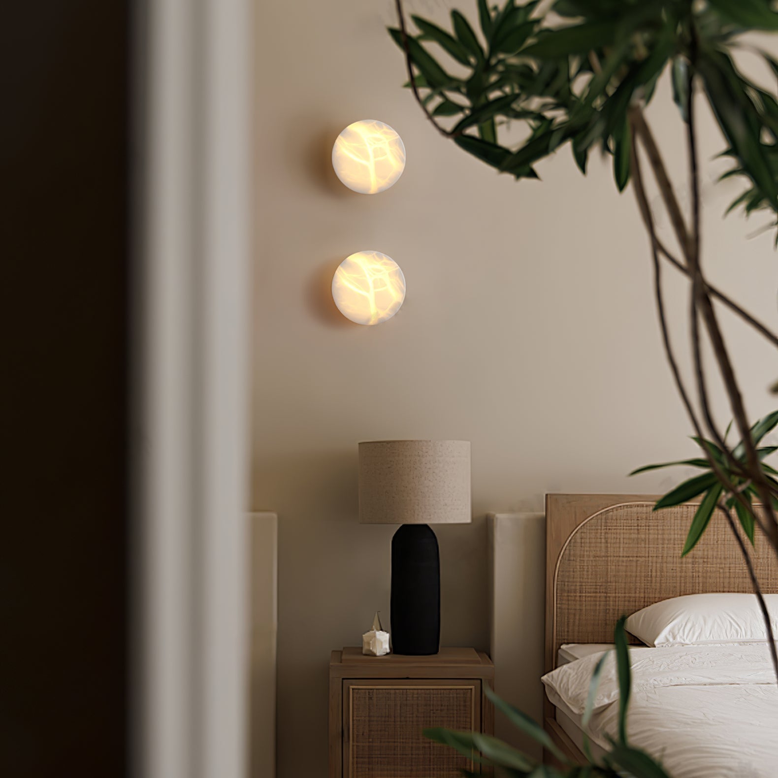 Olzorira Alabaster Wall Light - Letslighting