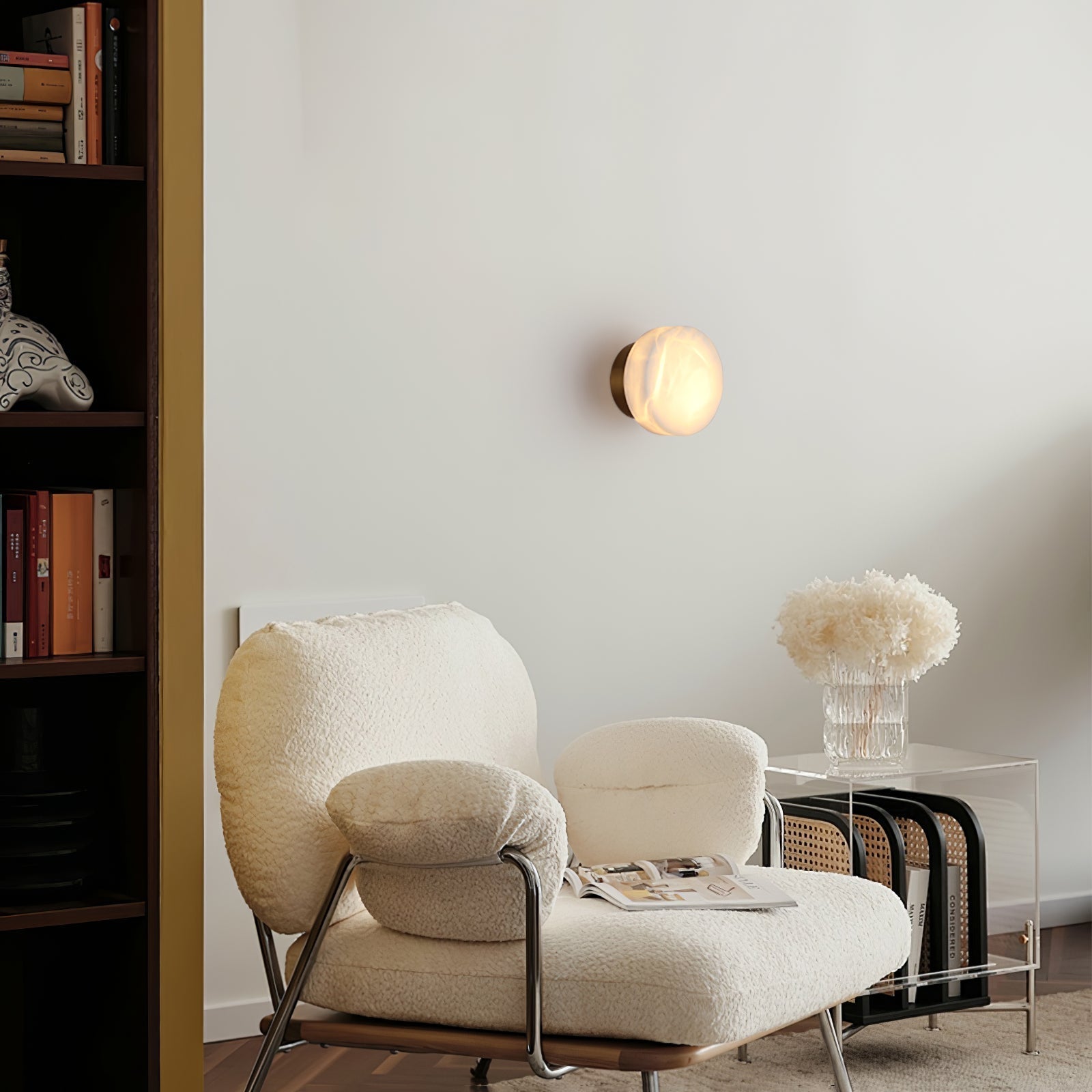 Olzorira Alabaster Wall Light - Letslighting
