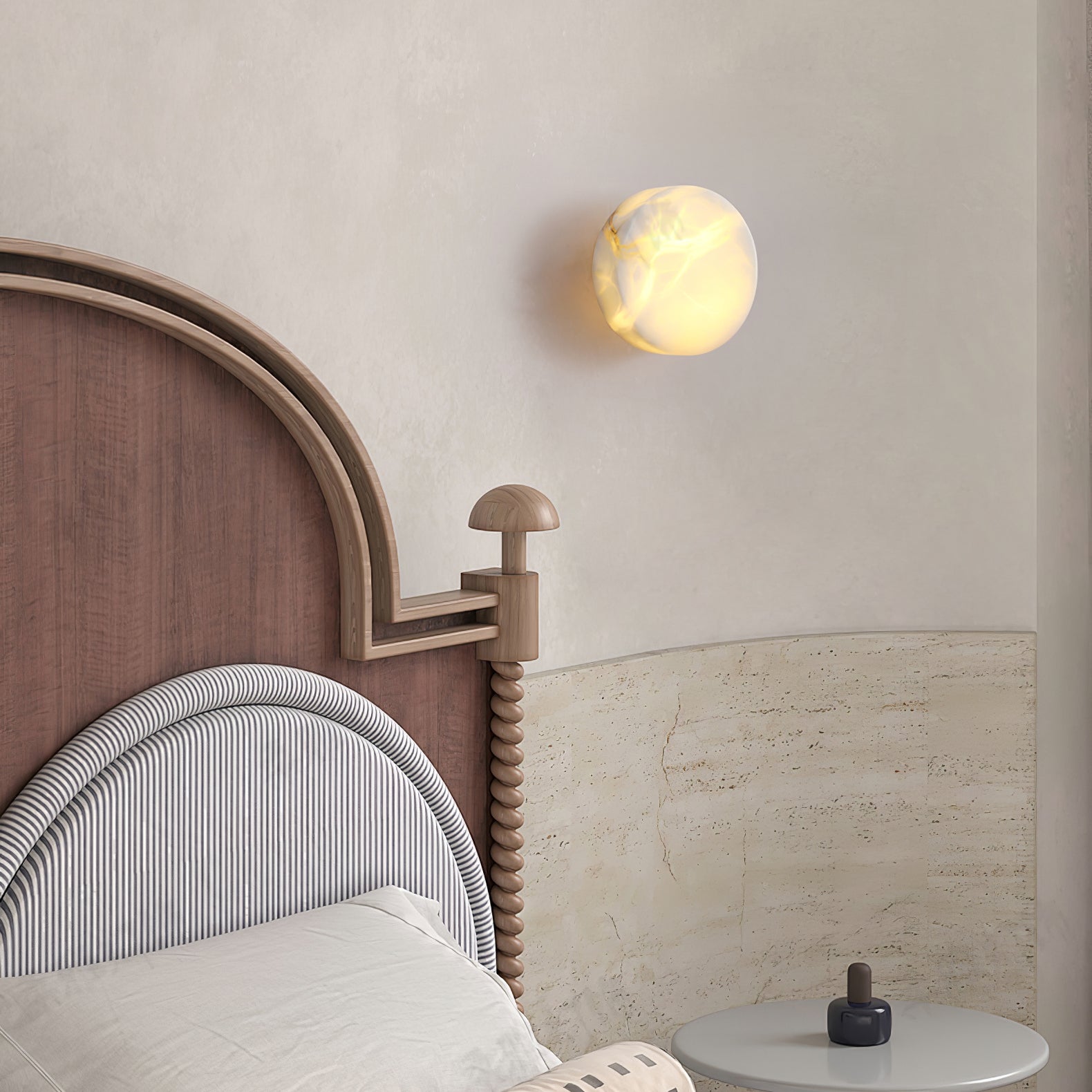 Olzorira Alabaster Wall Light - Letslighting