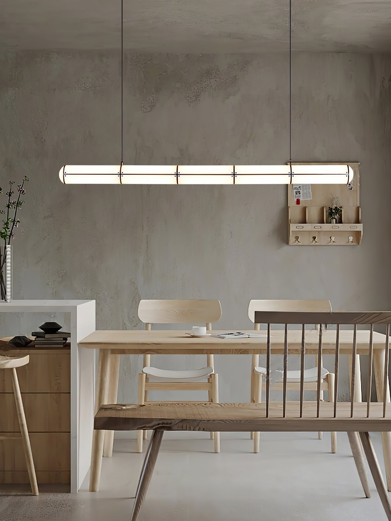 Cylindrical Endless Pendant Light - Blowlighting