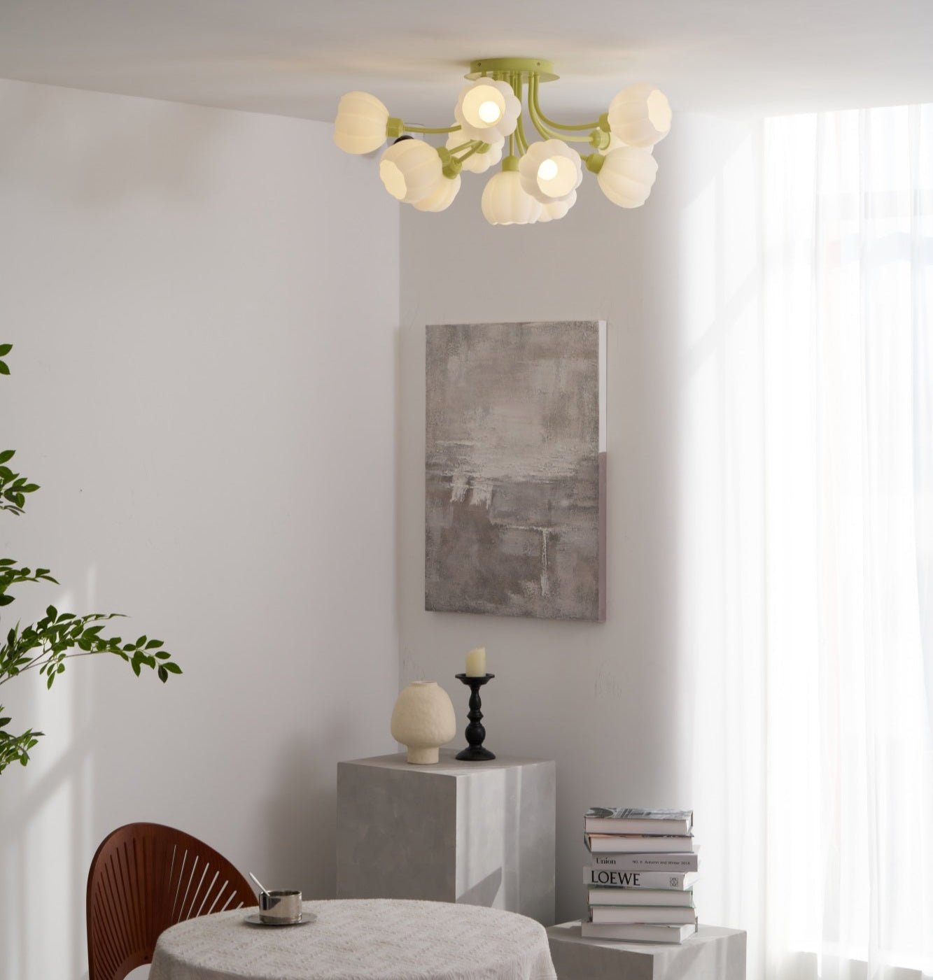 Pumpkin Matcha Ceiling Lamp - Blowlighting