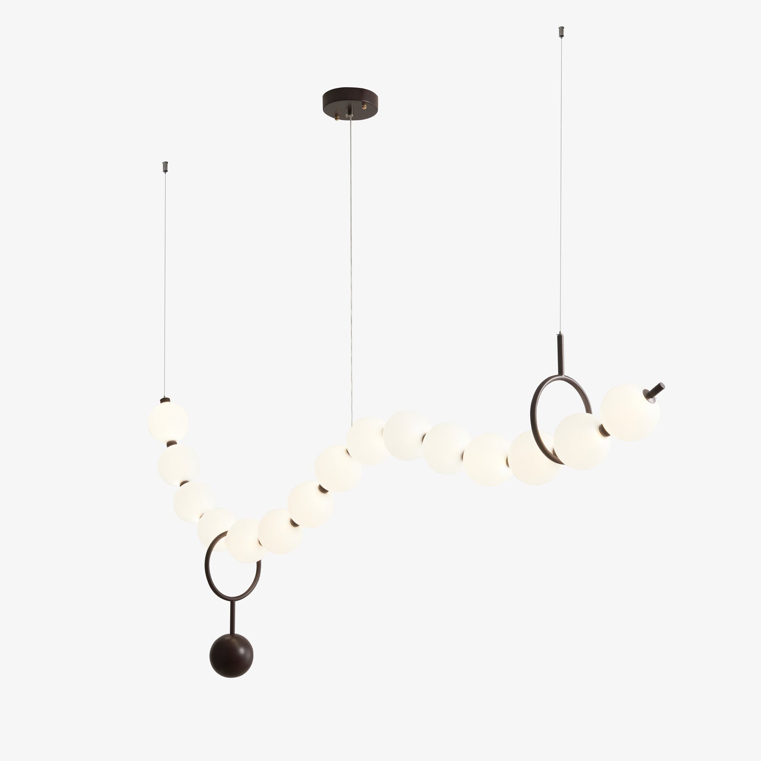 Ezrah Modern Minimalist Acrylic Metal Pendant Lamp