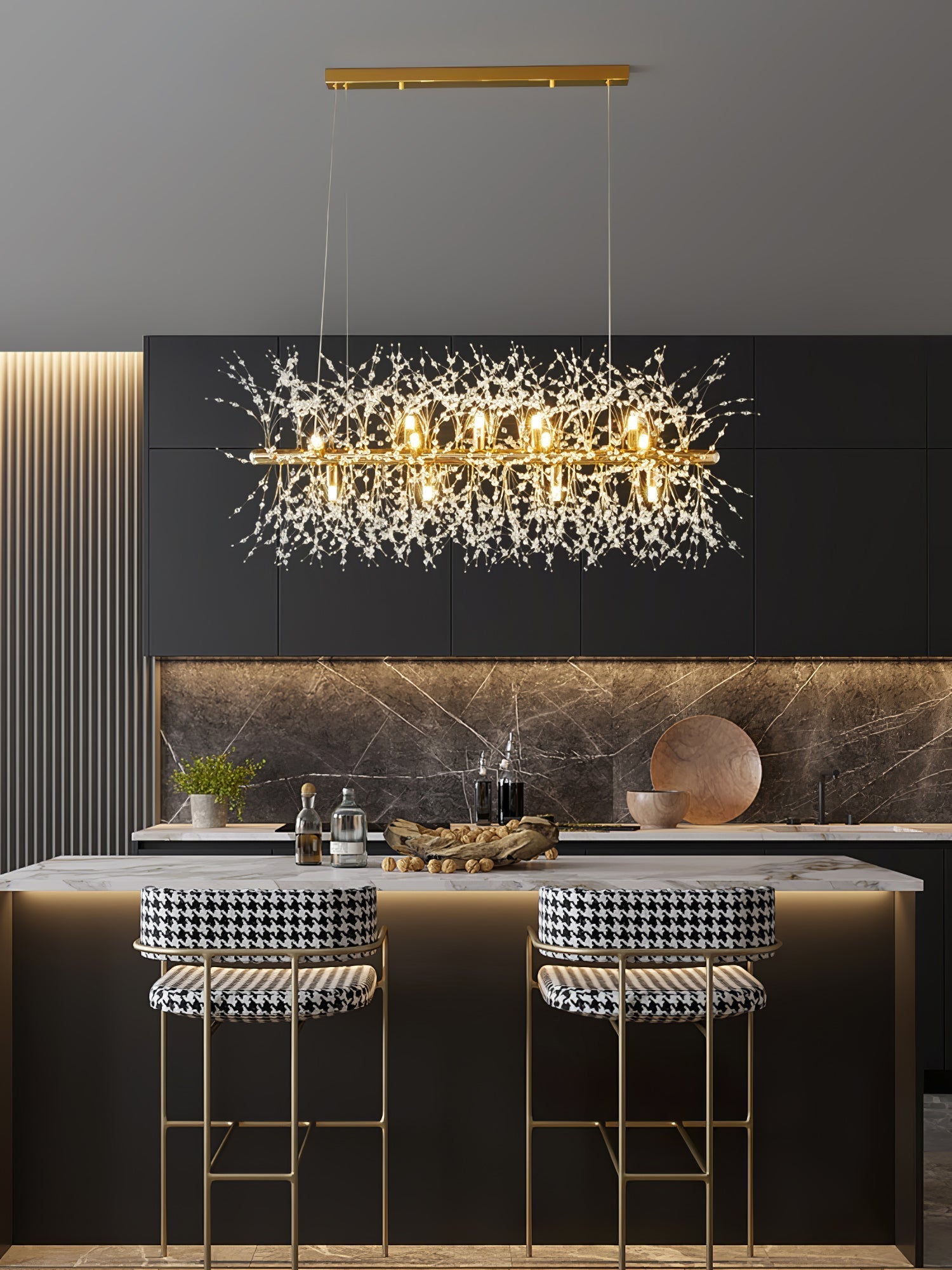 Dandelion Chandelier - Blowlighting
