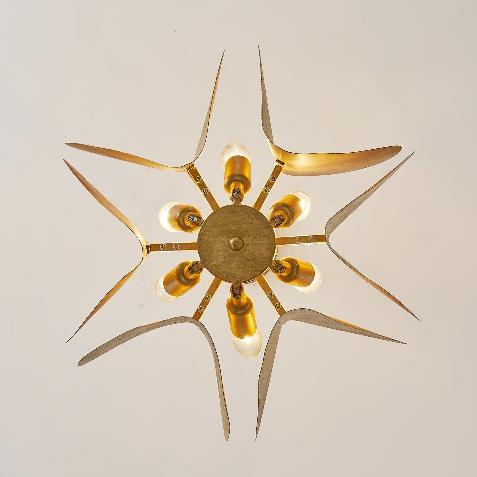 Opus Individual Creativity Art Metal Chandelier - Lamp Copper