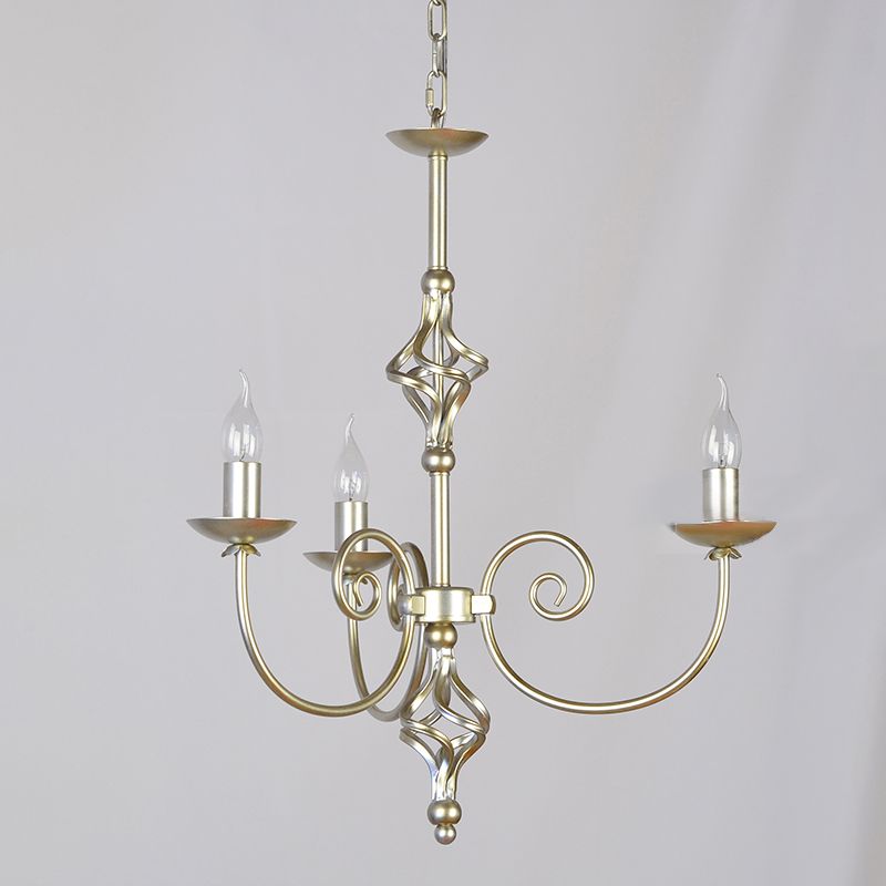 Grace Postmodern Luxury Brass Metal Chandelier - Lamp Copper
