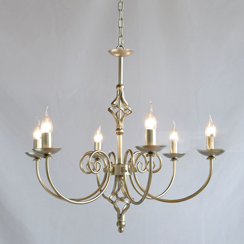 Grace Postmodern Luxury Brass Metal Chandelier - Lamp Copper