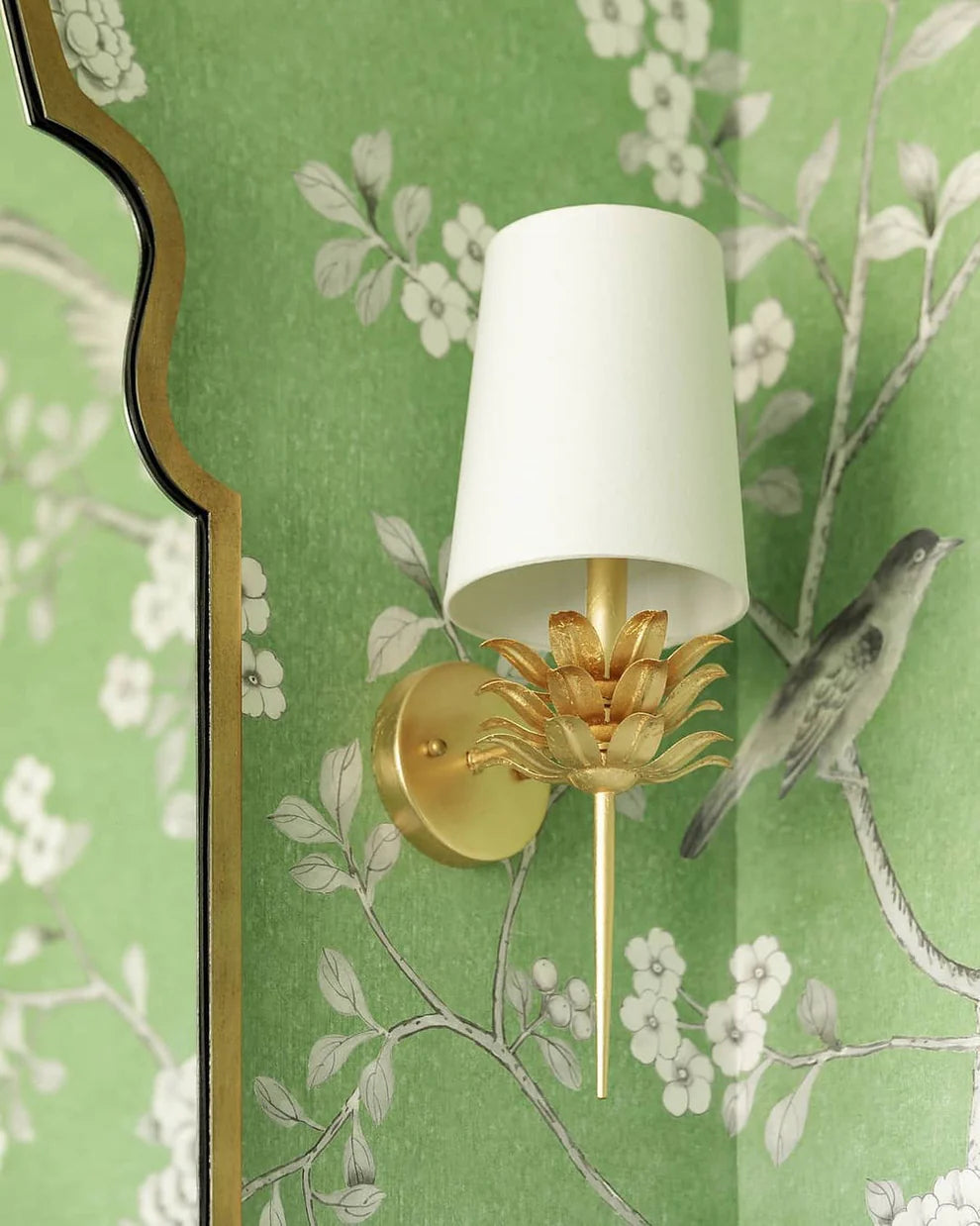Epoch Vintage Antique Metal Fabric Wall Light Shades Bathroom Bedroom