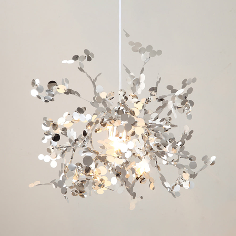 Olivia Suspension Divergence Inhabituelle, Acier Inoxydable, Or/Argent, Salle à Manger/Salon