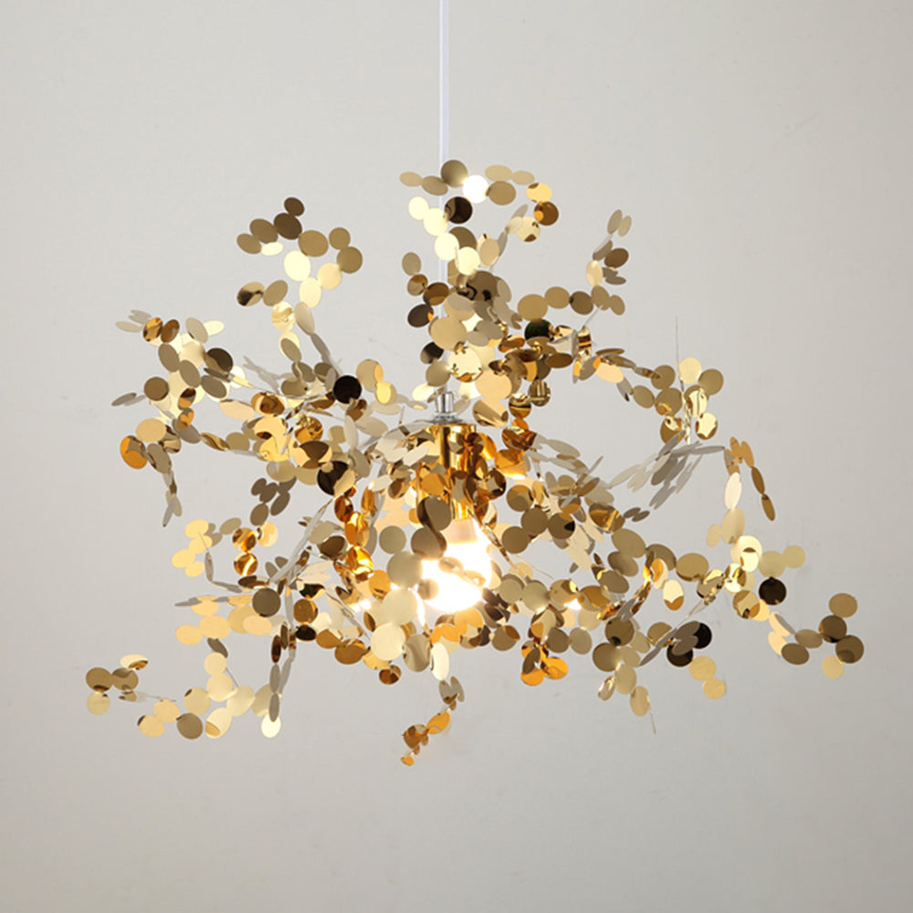 Olivia Suspension Divergence Inhabituelle, Acier Inoxydable, Or/Argent, Salle à Manger/Salon