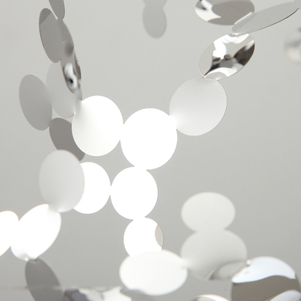 Olivia Suspension Divergence Inhabituelle, Acier Inoxydable, Or/Argent, Salle à Manger/Salon