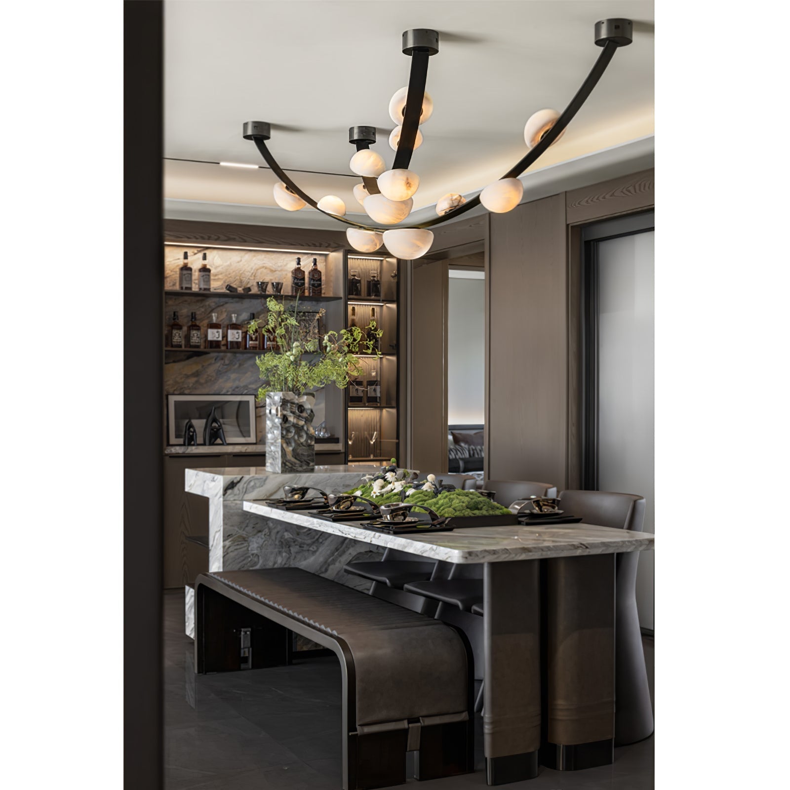 Evcaria Alabaster Chandelier - Letslighting