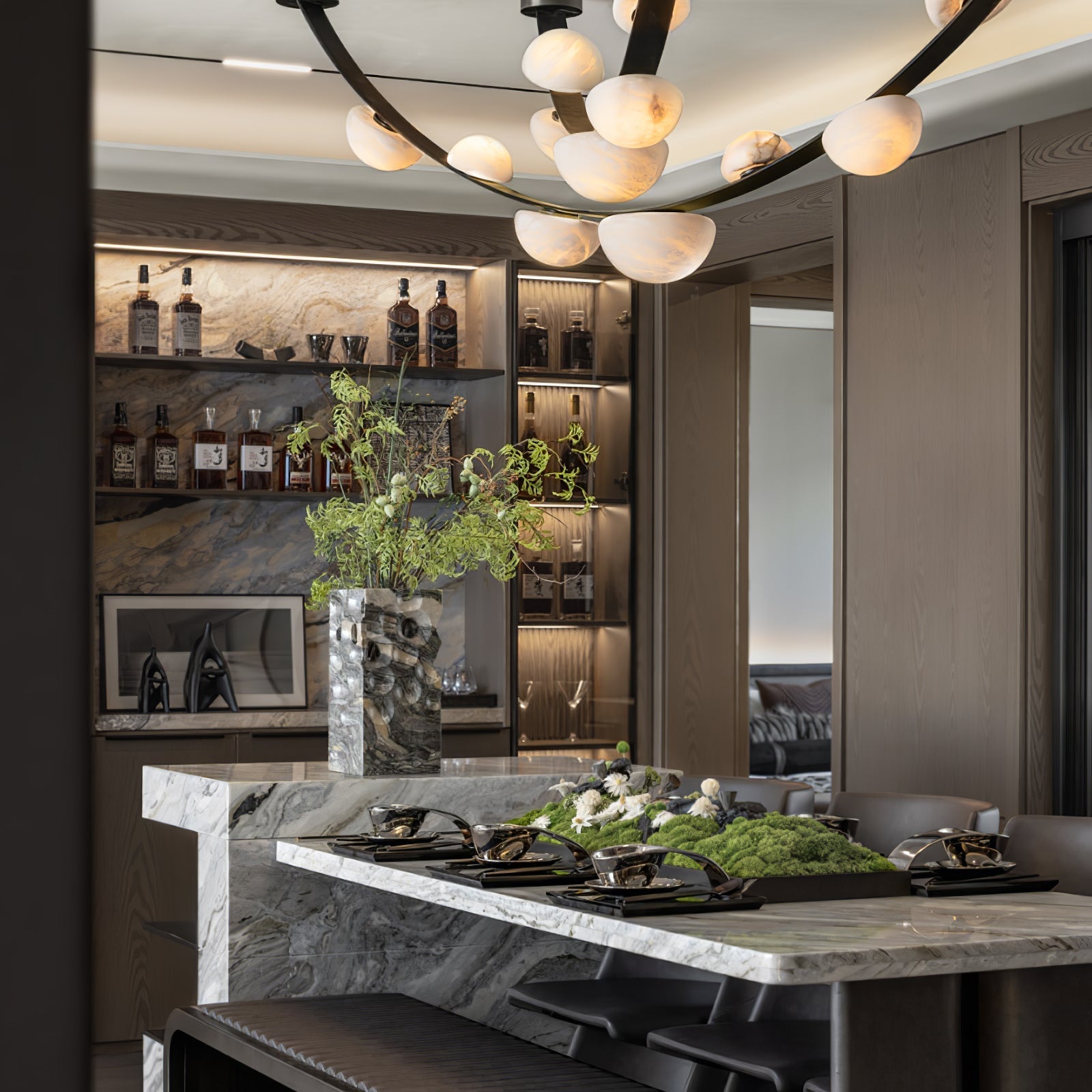 Evcaria Alabaster Chandelier - Letslighting