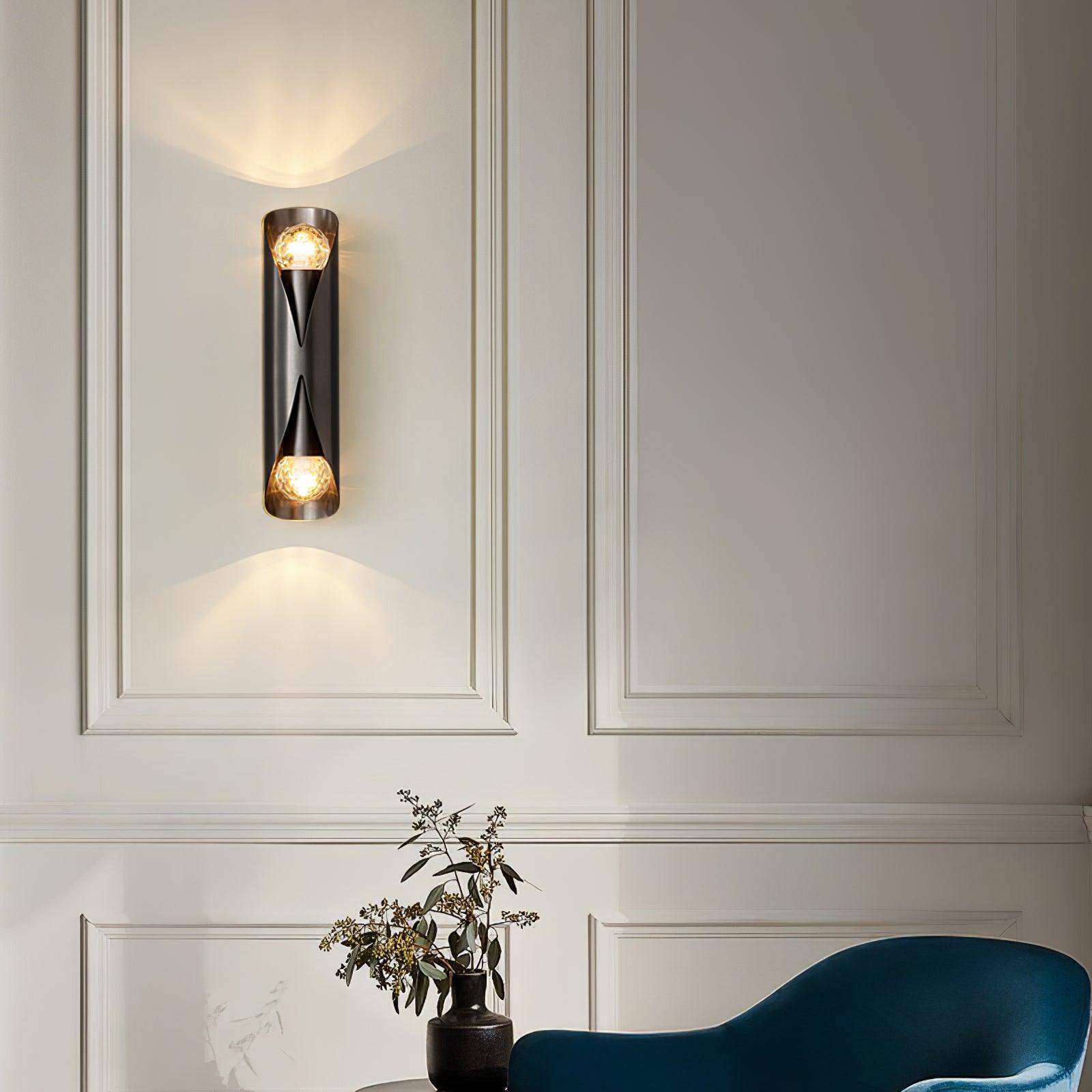 Diamonds Brass Wall Lamp - Blowlighting