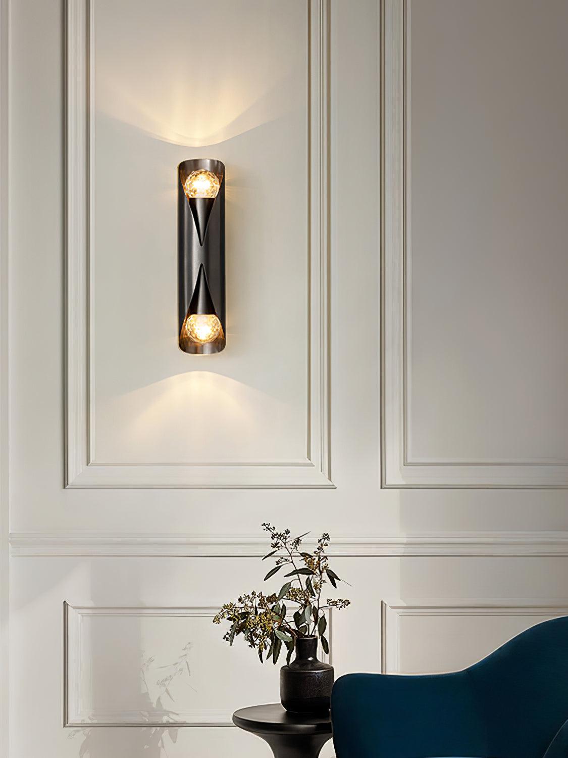 Diamonds Brass Wall Lamp - Blowlighting