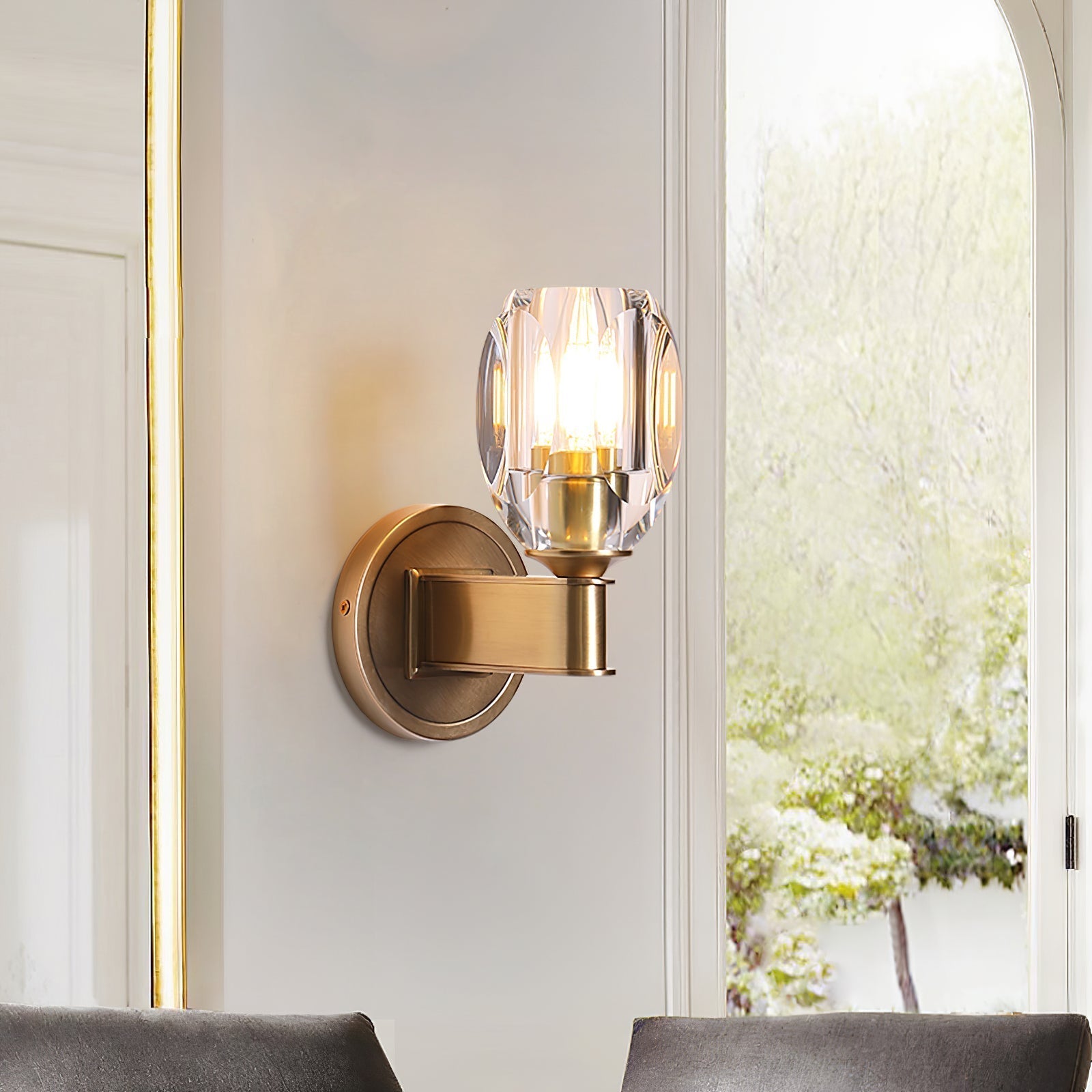 Diamond Crystal Sconce - Blowlighting
