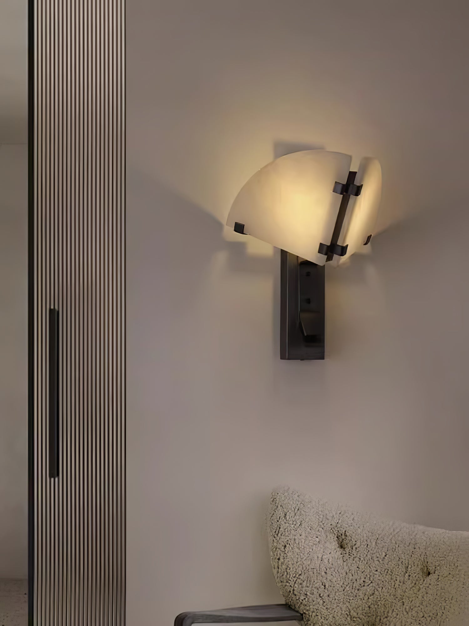 Selesta Modern Alabaster Wall Light - Letslighting