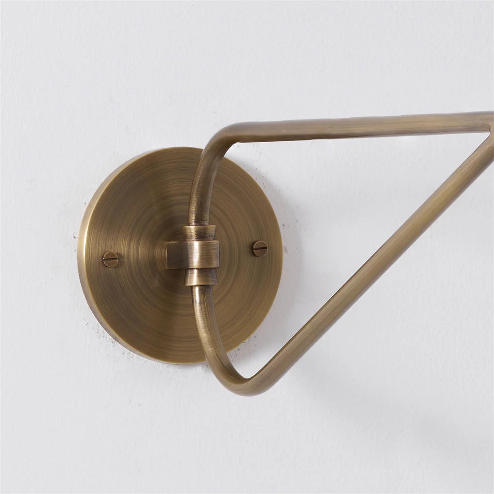 Epoch Vintage Classical Metal Fabric Wall Light Hallway Bedroom