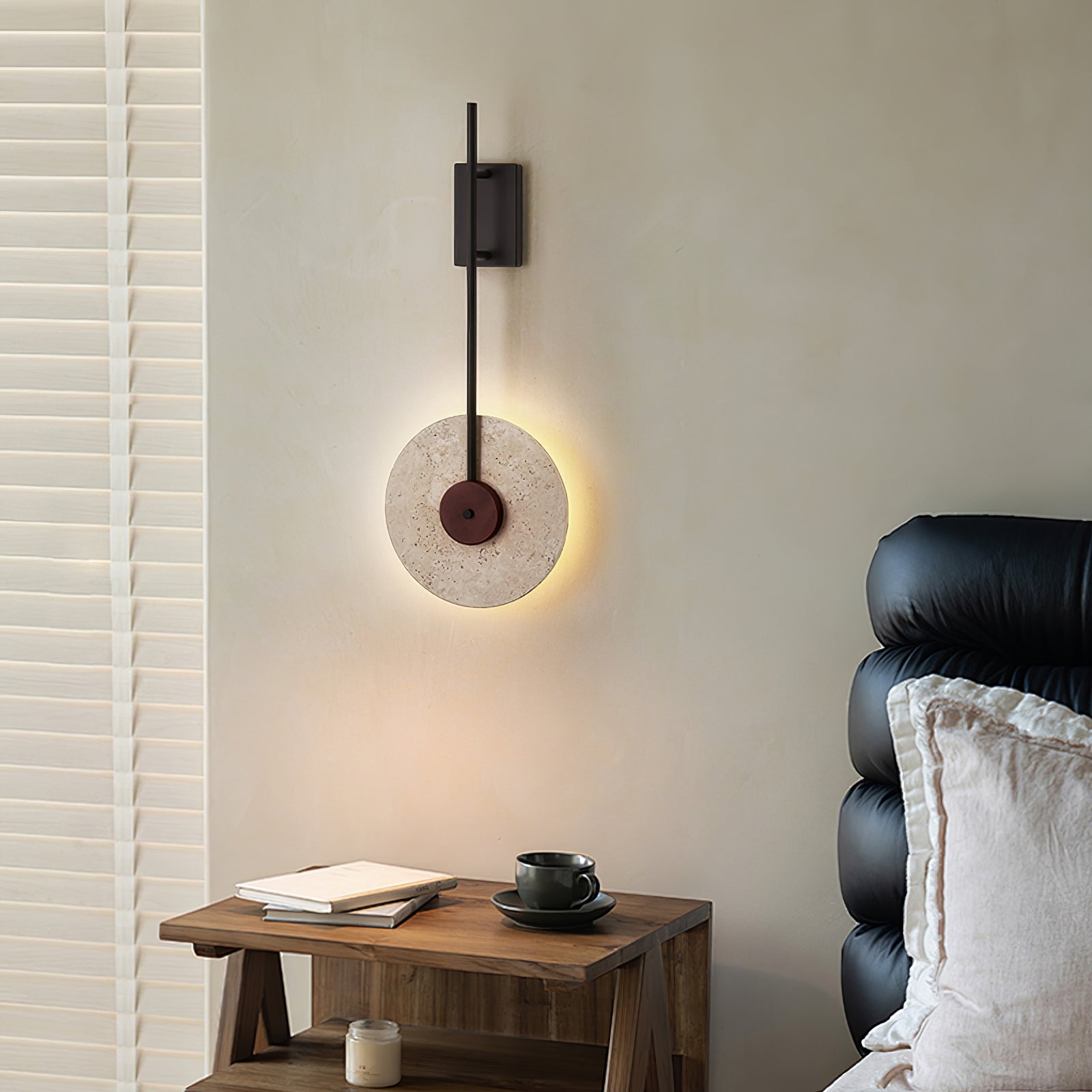 Elysia Travertine Wall Light - Letslighting