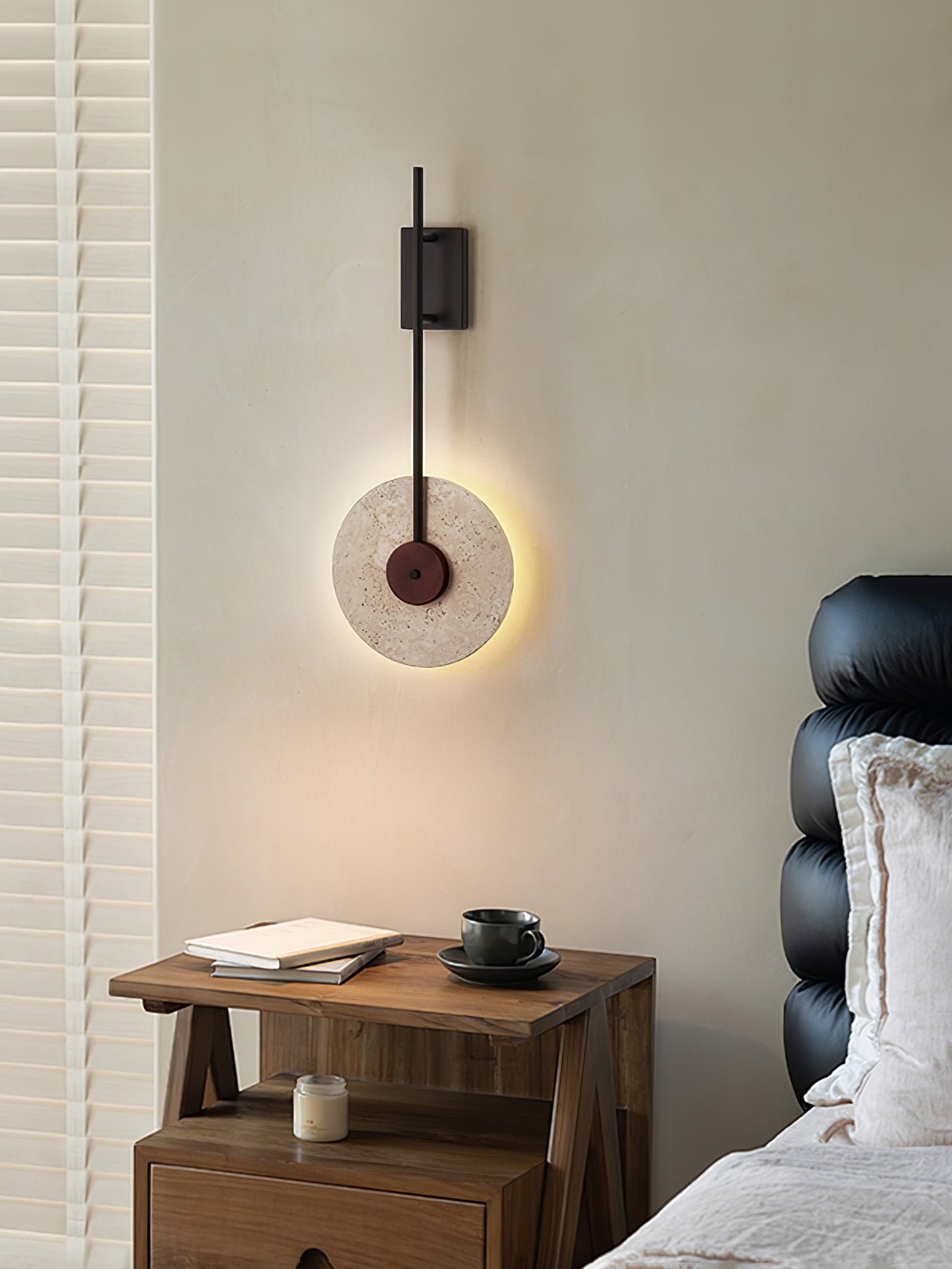 Elysia Travertine Wall Light - Letslighting