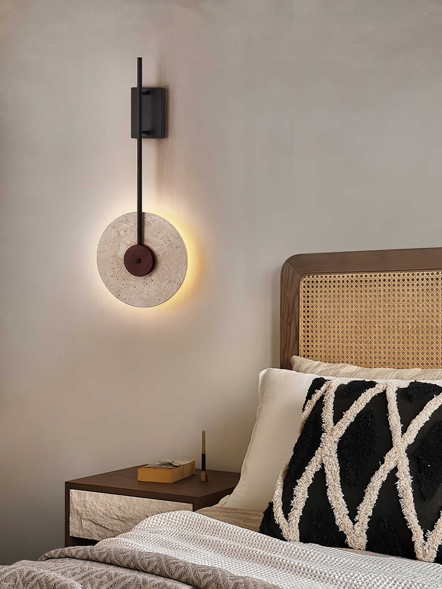 Elysia Travertine Wall Light - Letslighting