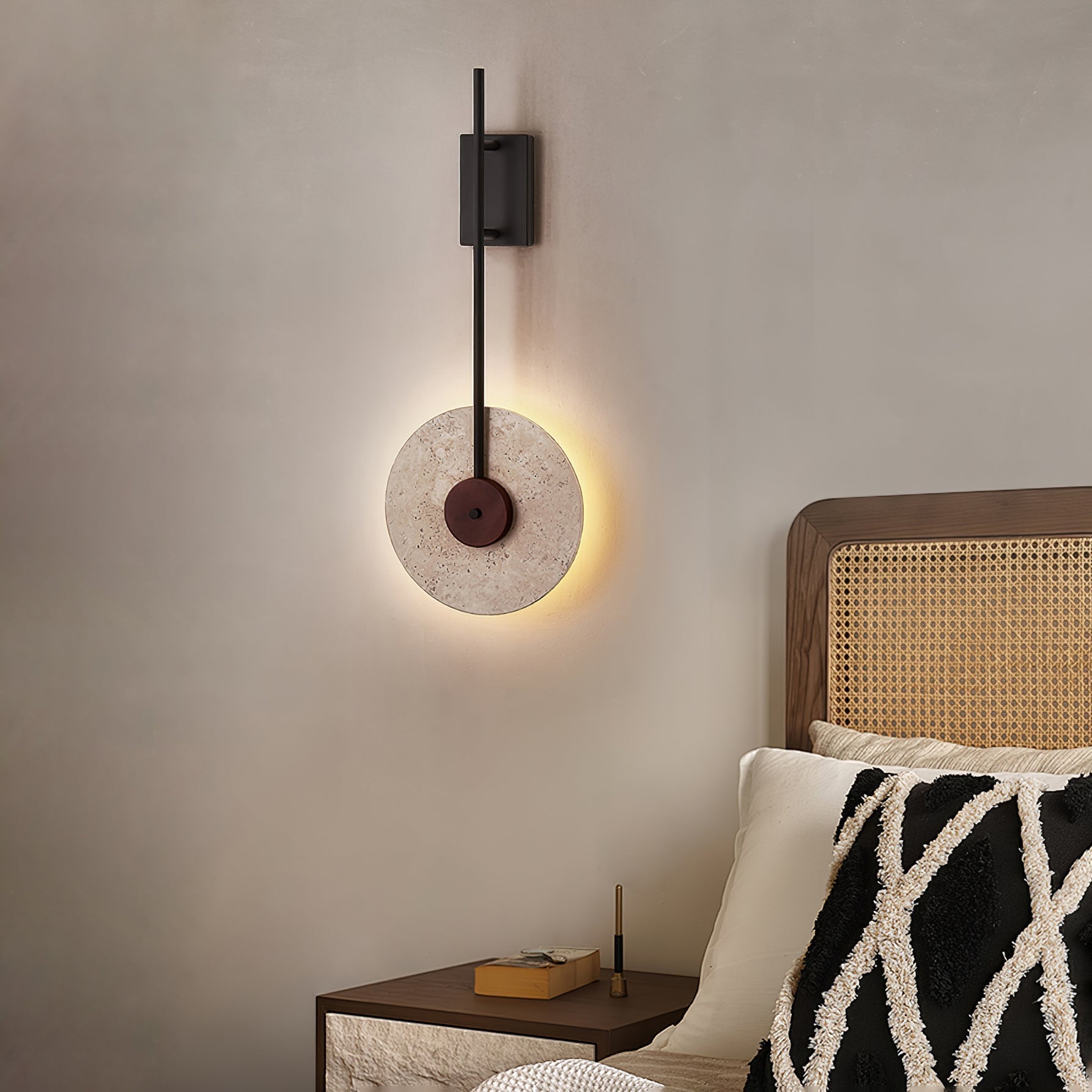 Elysia Travertine Wall Light - Letslighting