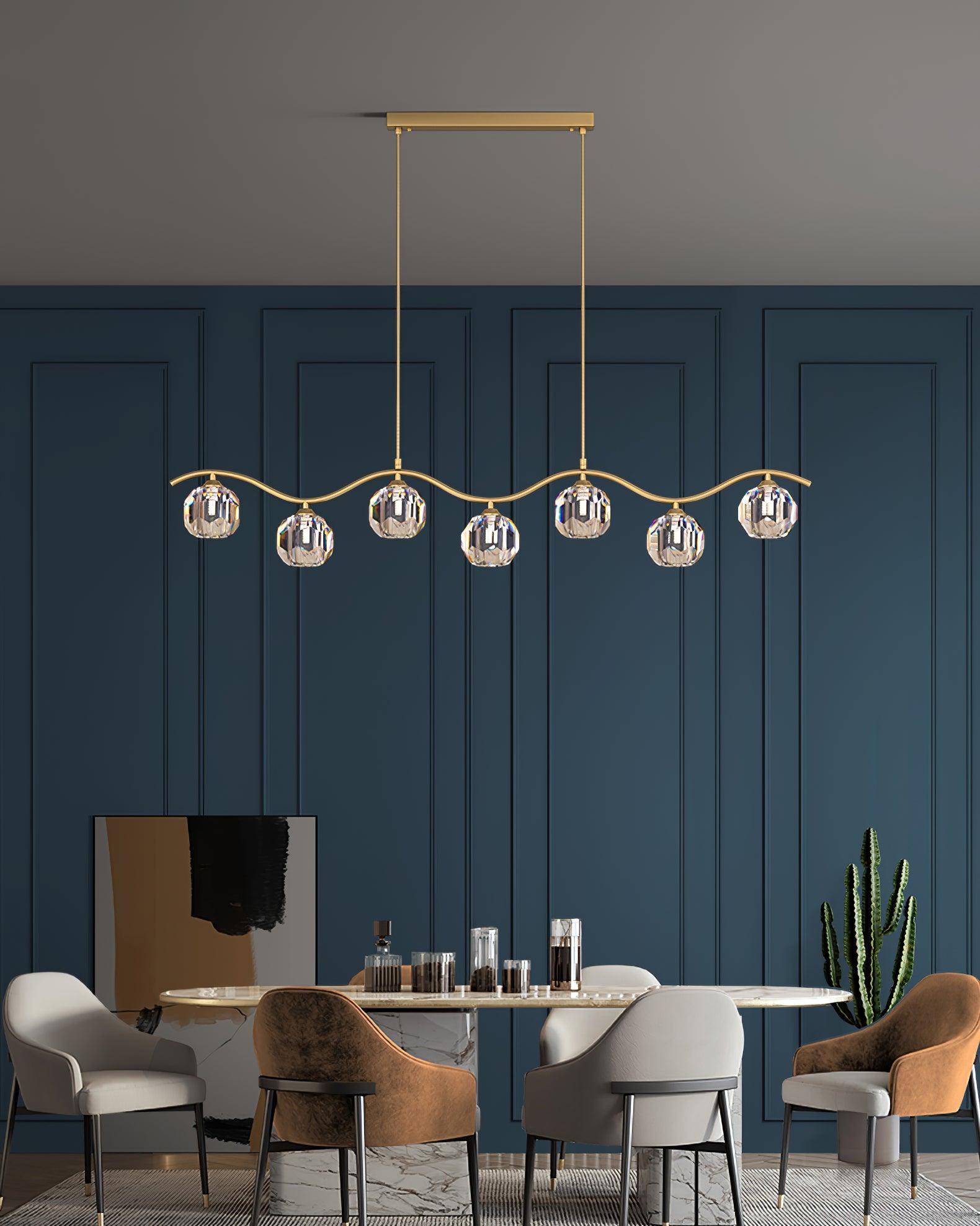 Eara Crystal Chandelier - Blowlighting