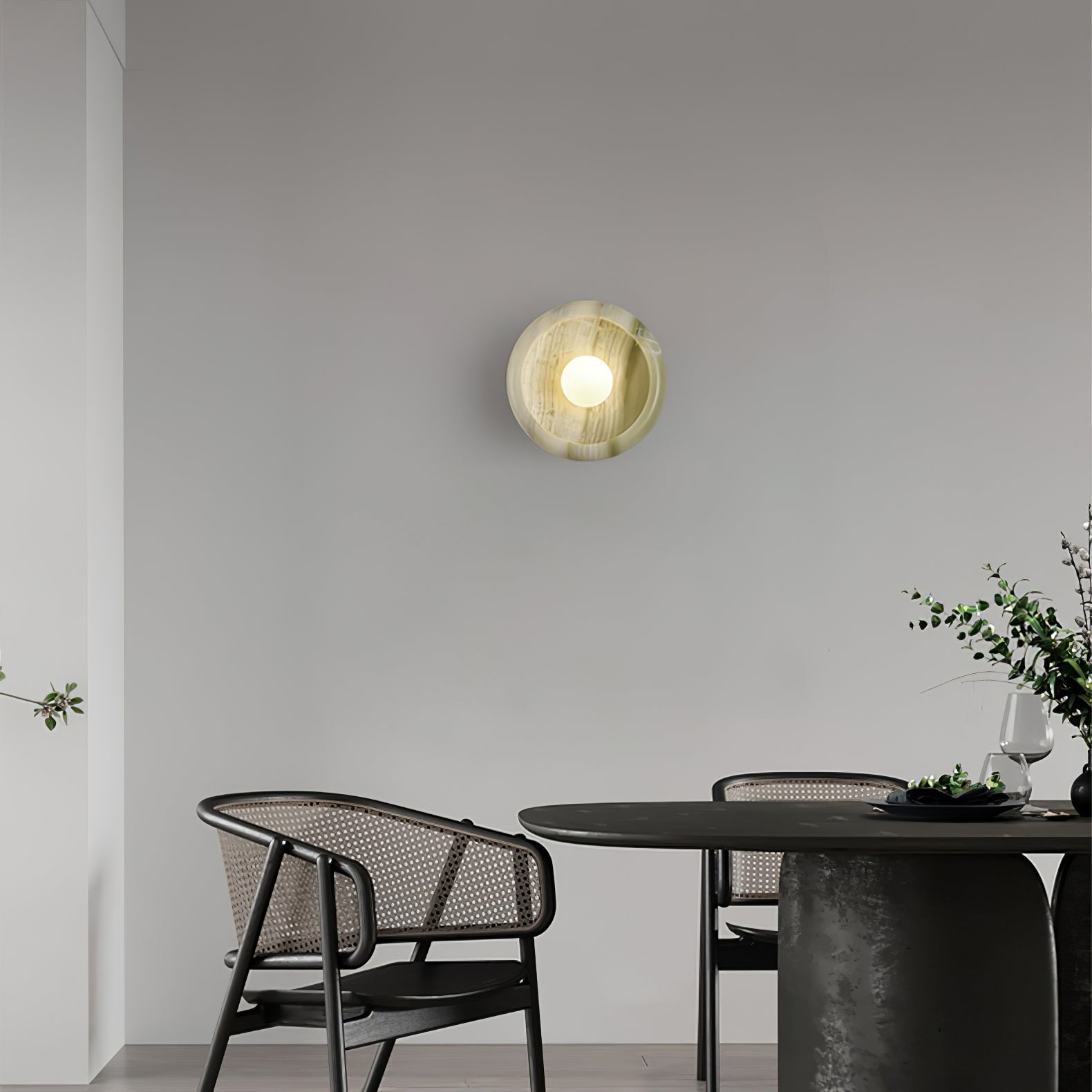 Eclipse Jade Wall Sconce - Blowlighting