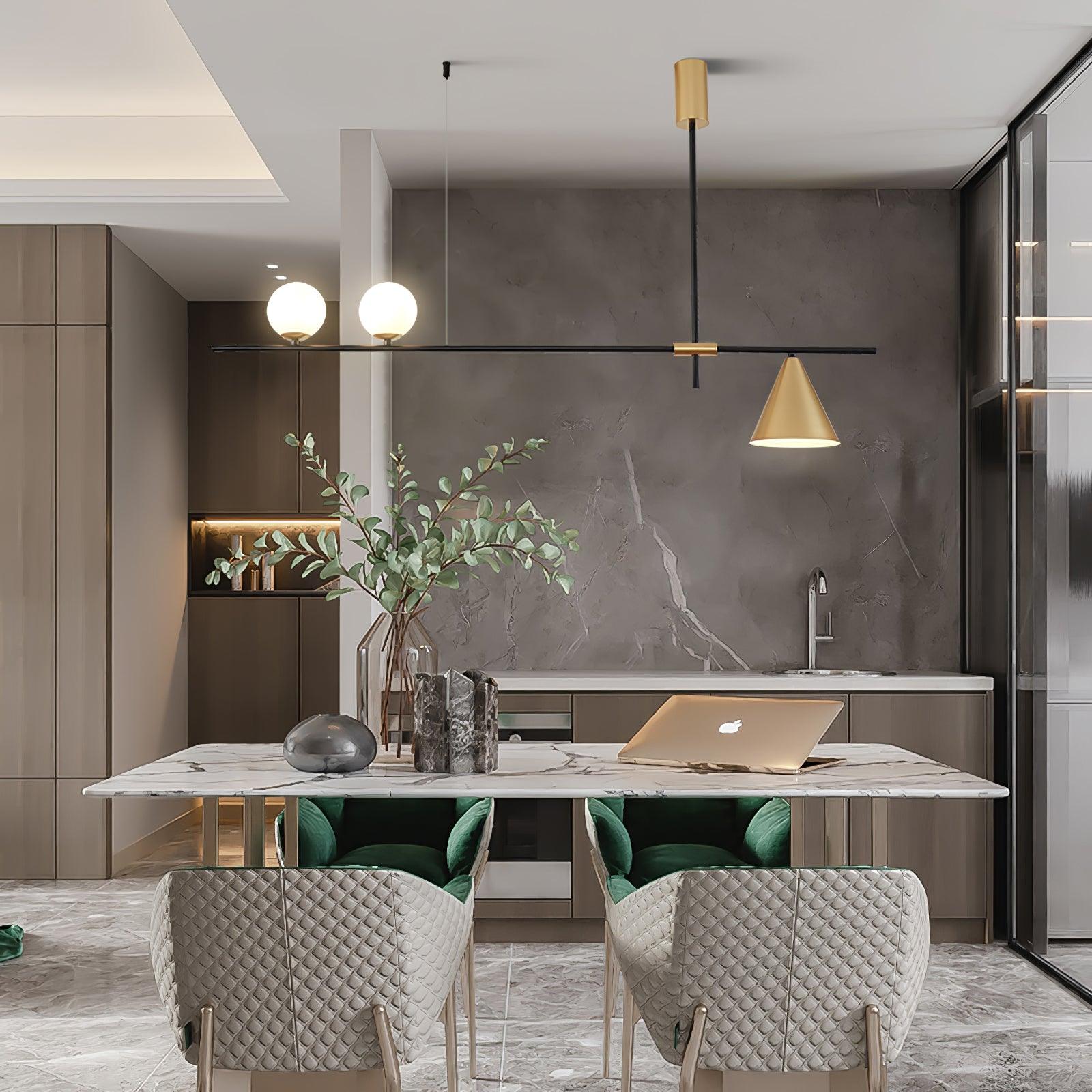 Eclipse Linear Suspension Light - Blowlighting