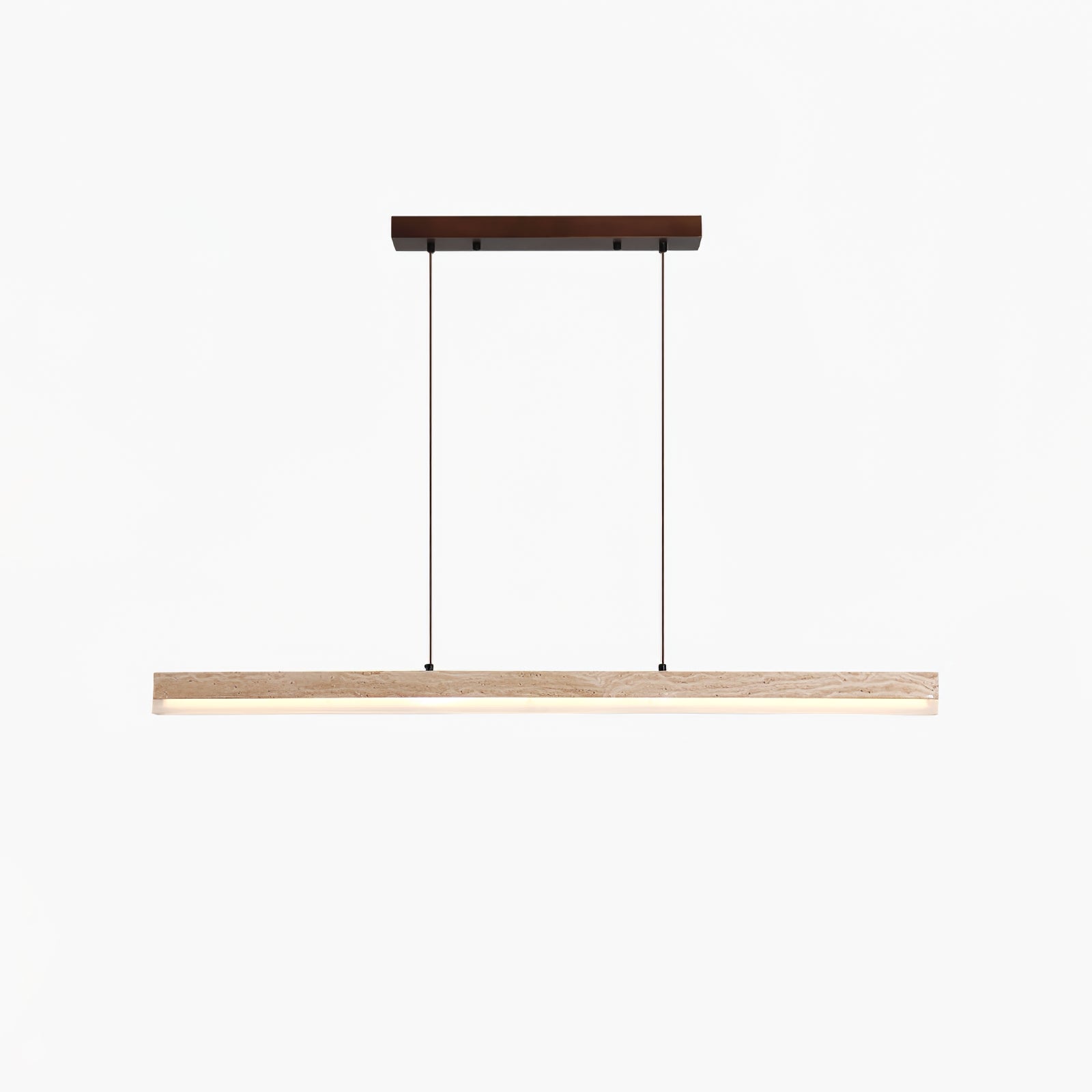 Ivsoryra Rectangular Travertine Pendant Light - Letslighting