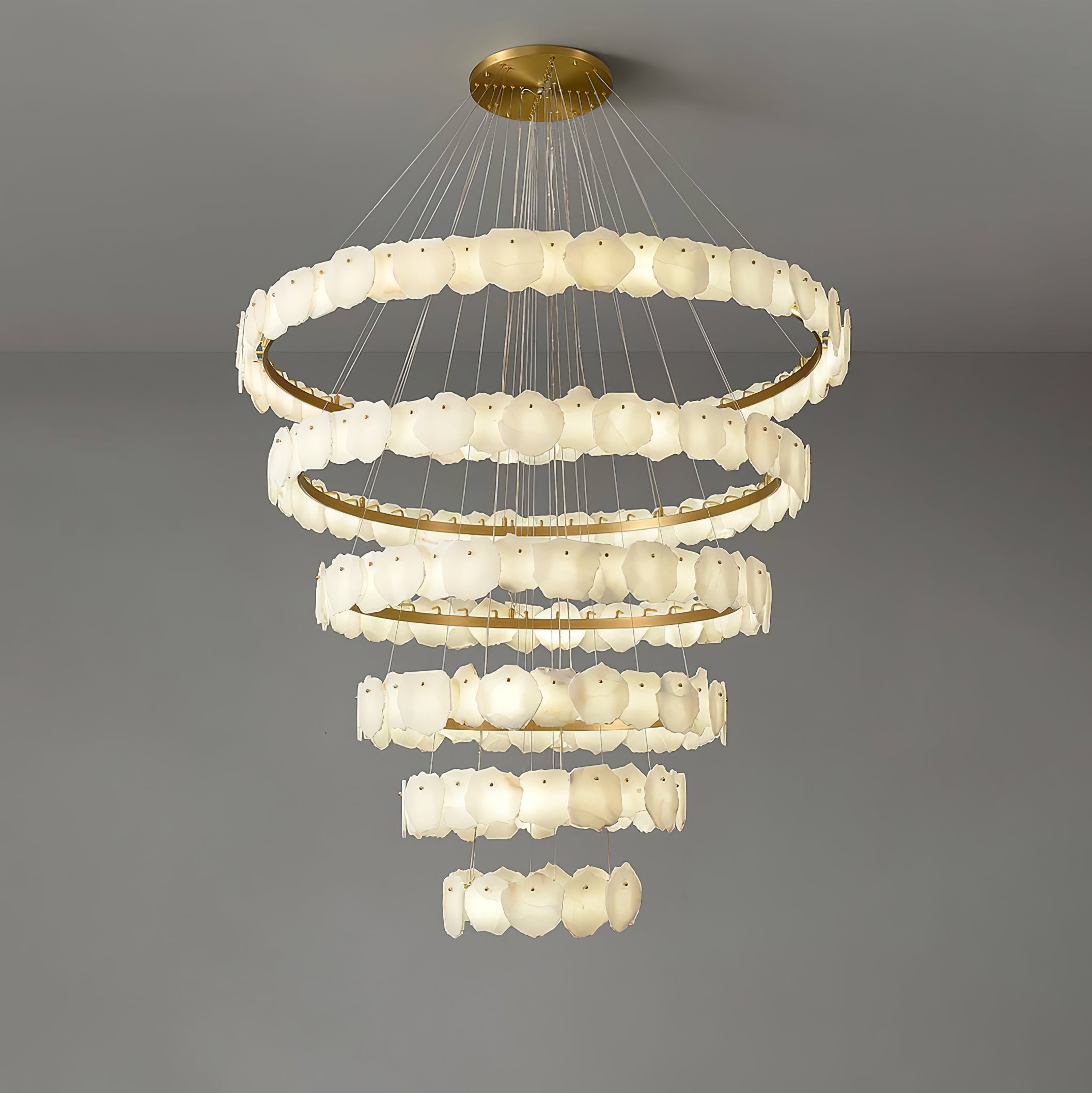 Selene Luxury Alabaster Chandelier - Letslighting
