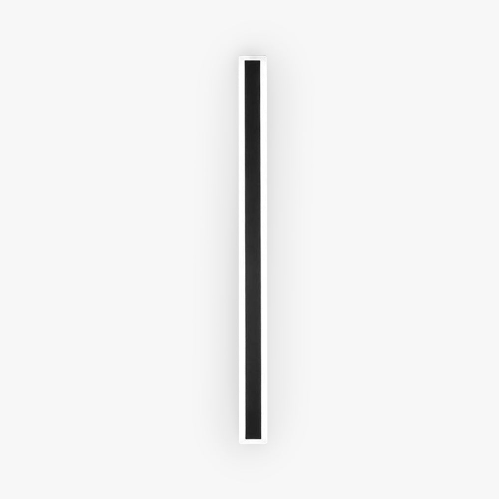 Ray Moderne LED Applique Murale Extérieure Noir