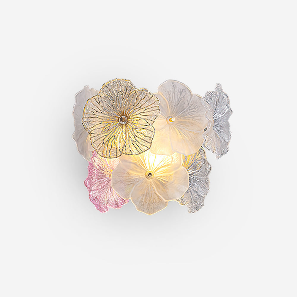 Elaria Wall Lamp Glass Petal Accent - Letslighting