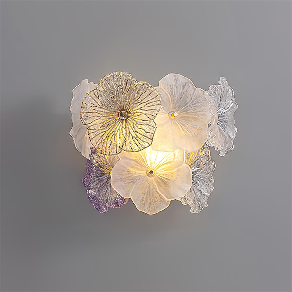 Elaria Wall Lamp Glass Petal Accent - Letslighting