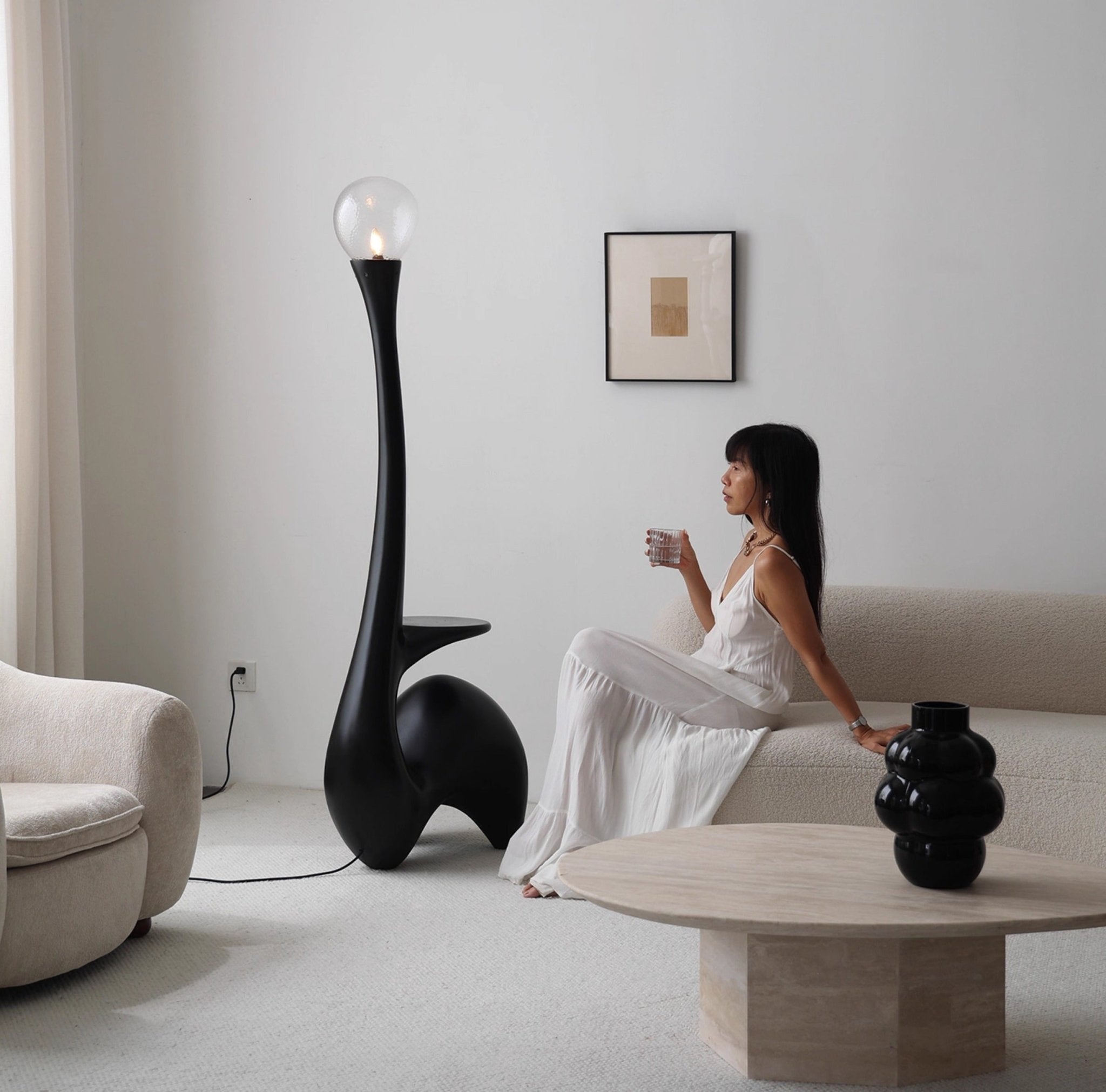 Elero Sculptural Floor Lamp - Vakkerlight