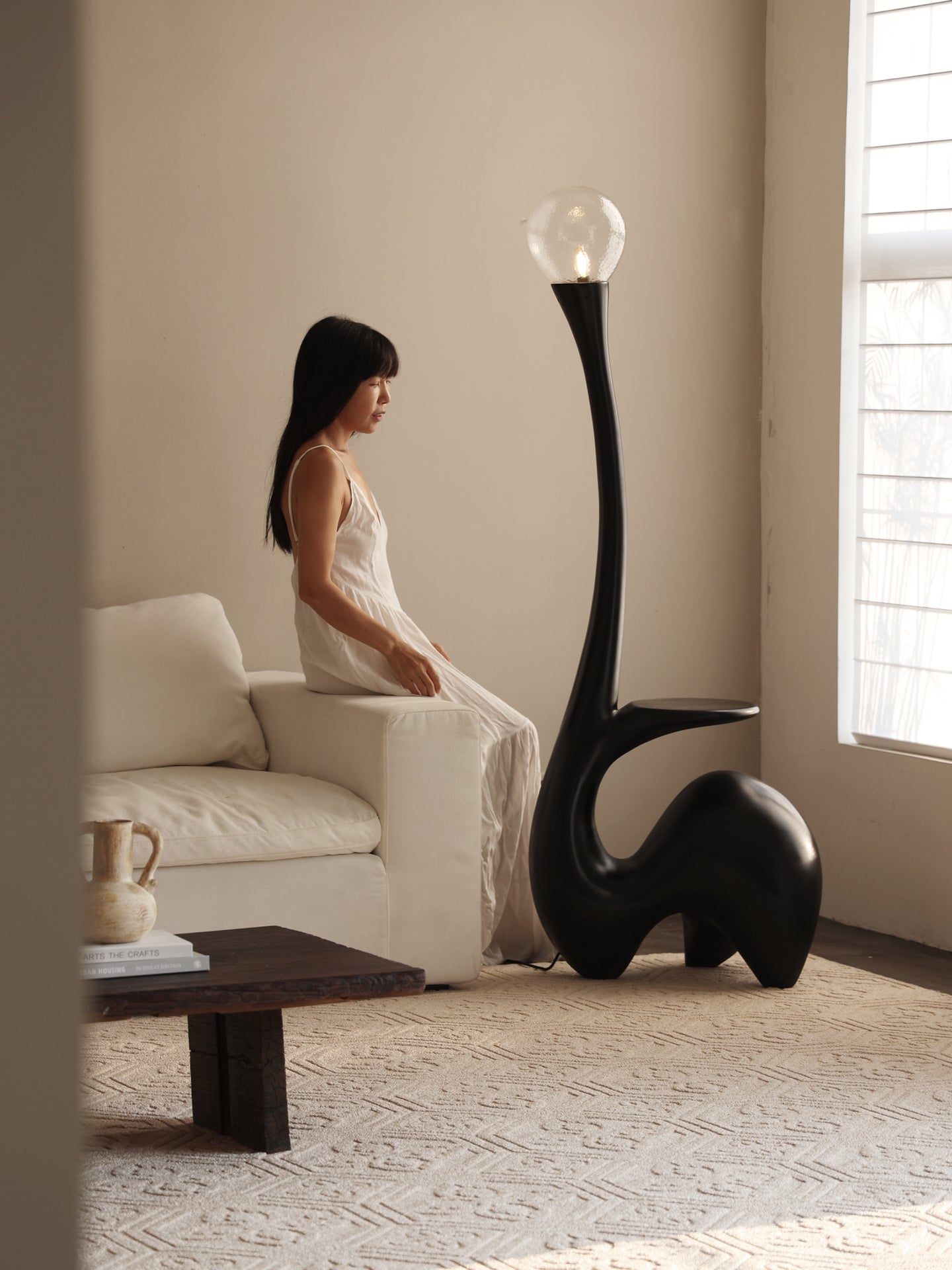 Elero Sculptural Floor Lamp - Vakkerlight