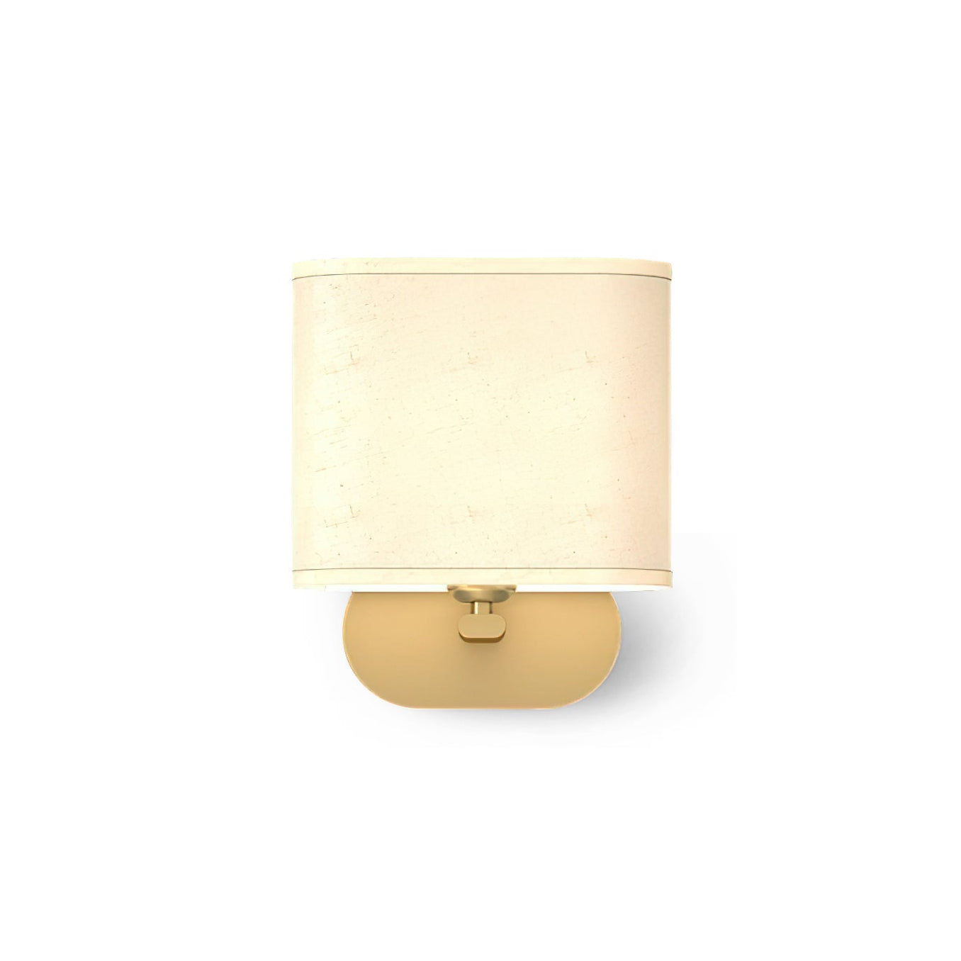 Myth Modern Minimalist Brass Fabric Wall Lamp - Lamp Copper