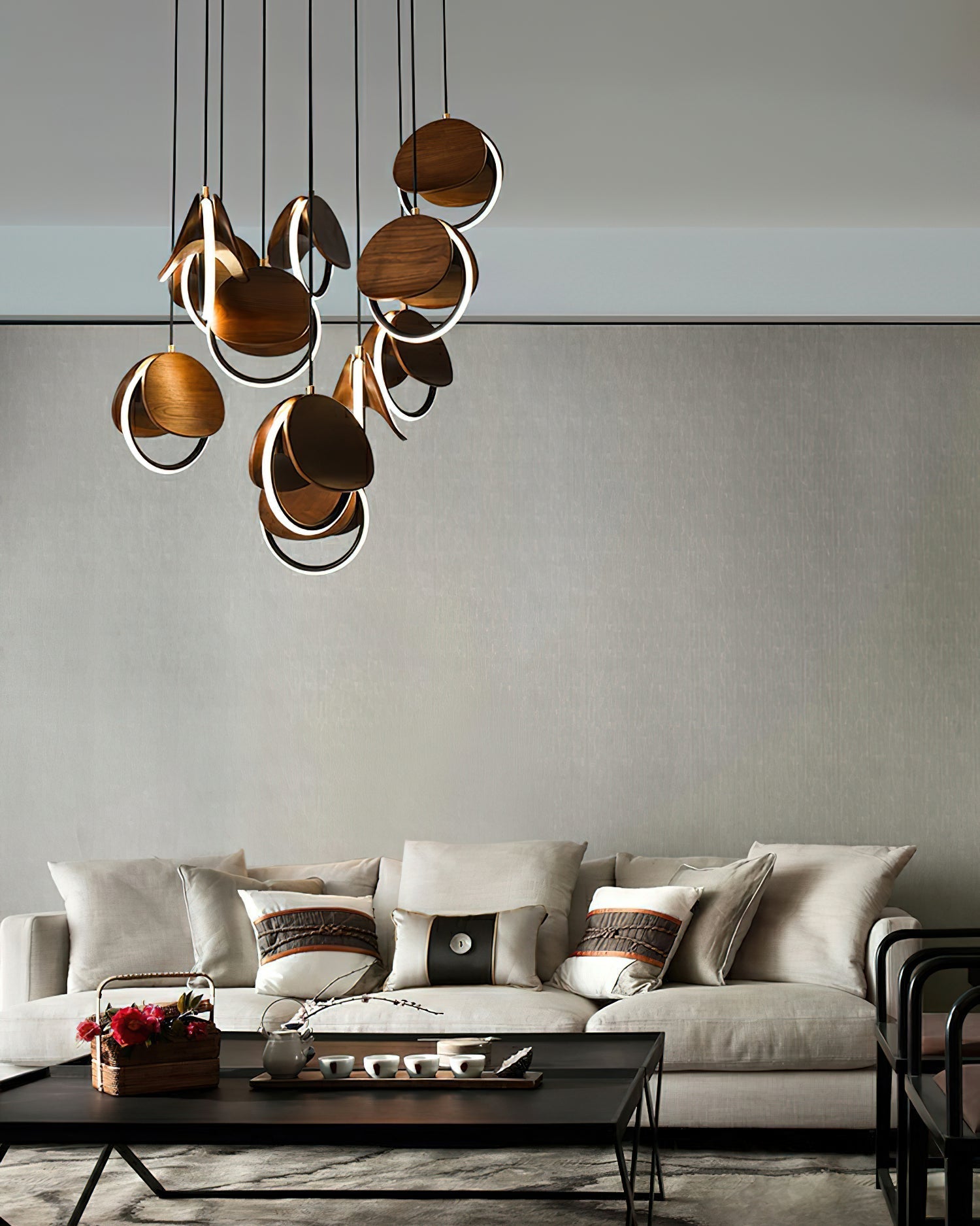 Avvelen Geometric Wood Pendant Light - Blowlighting