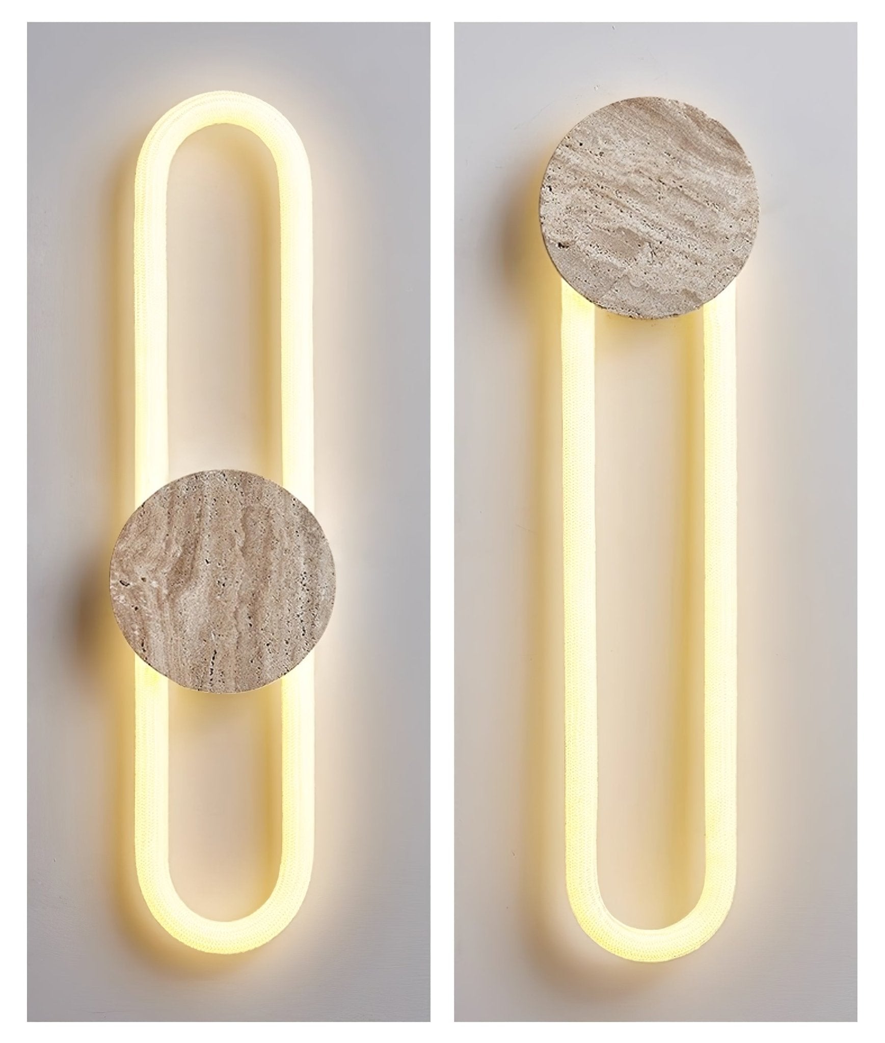 Mysole Travertine Wall Light - Letslighting