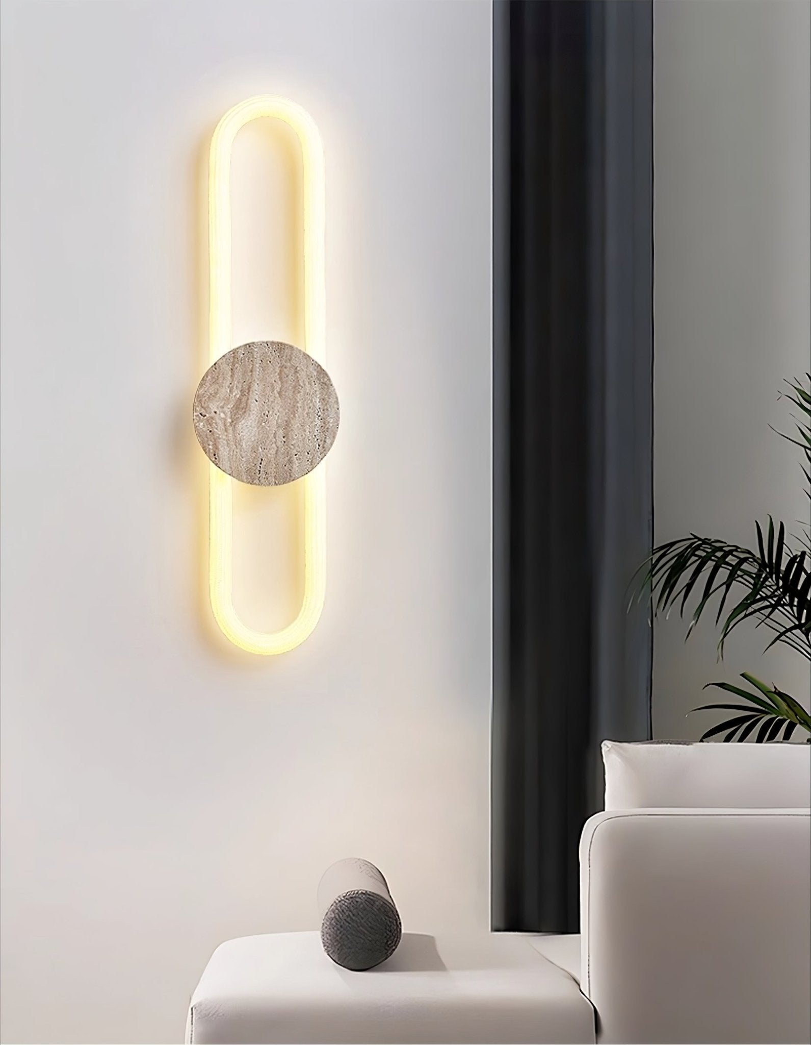 Mysole Travertine Wall Light - Letslighting