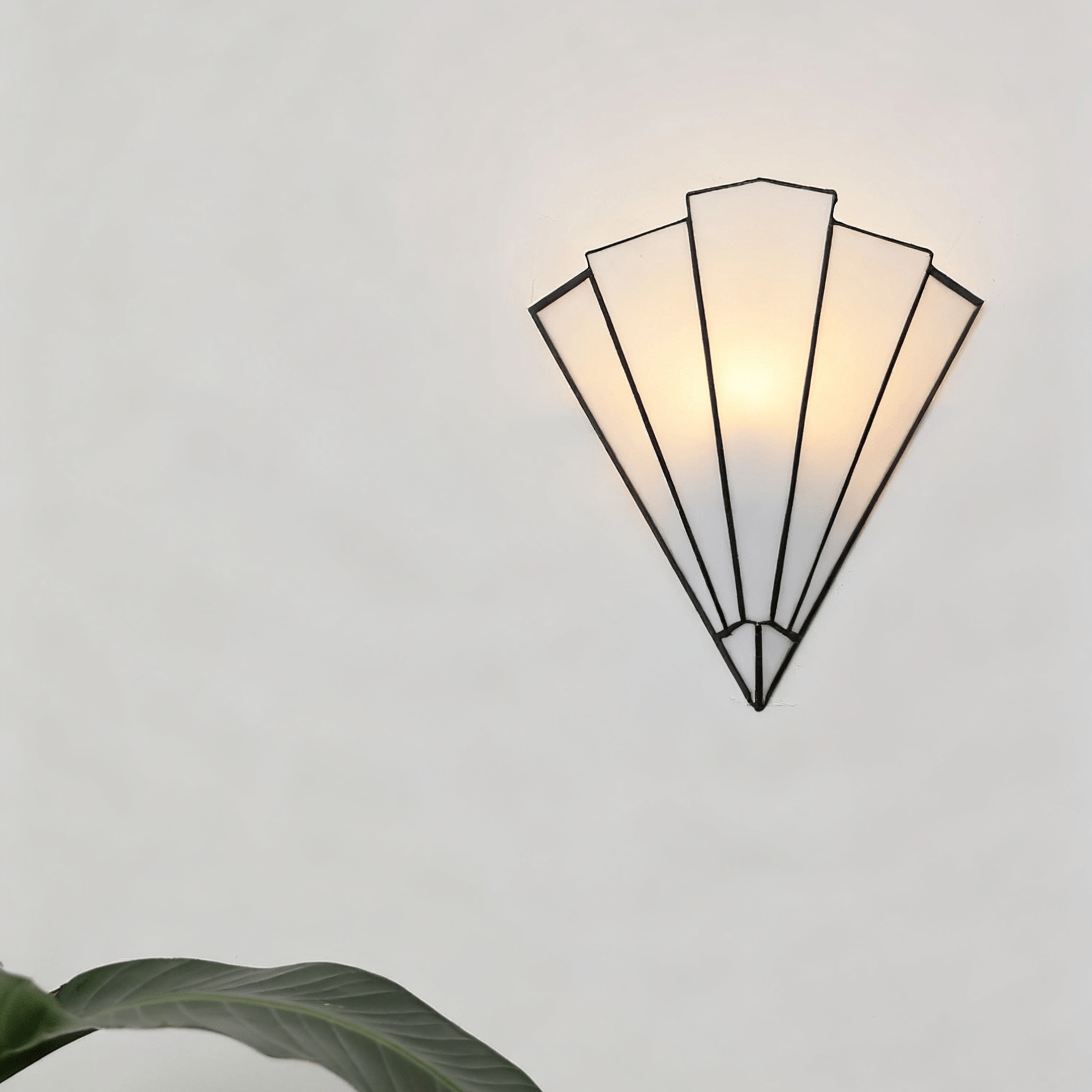Elowen Applique Déco en Verre Élégante
