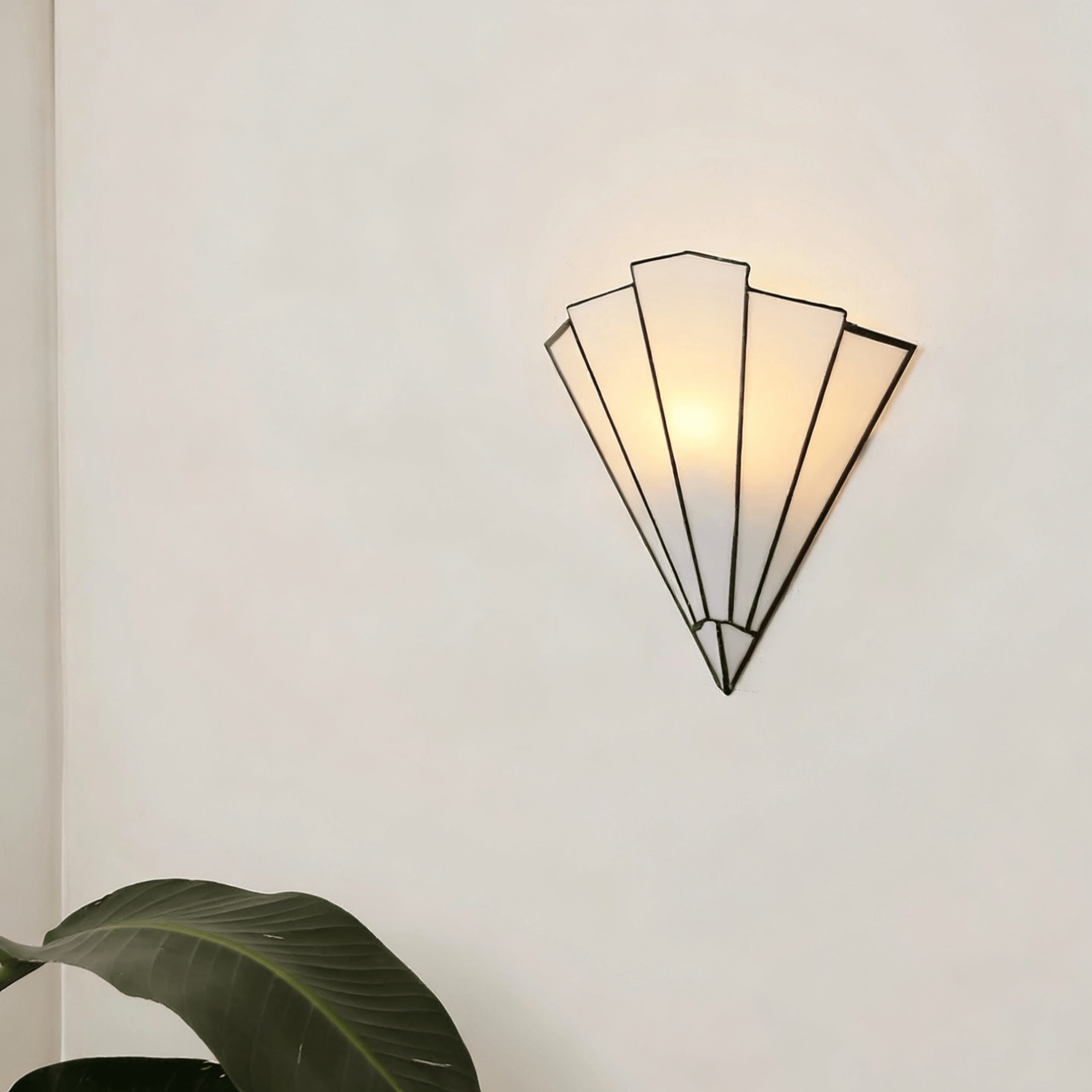 Elowen Applique Déco en Verre Élégante