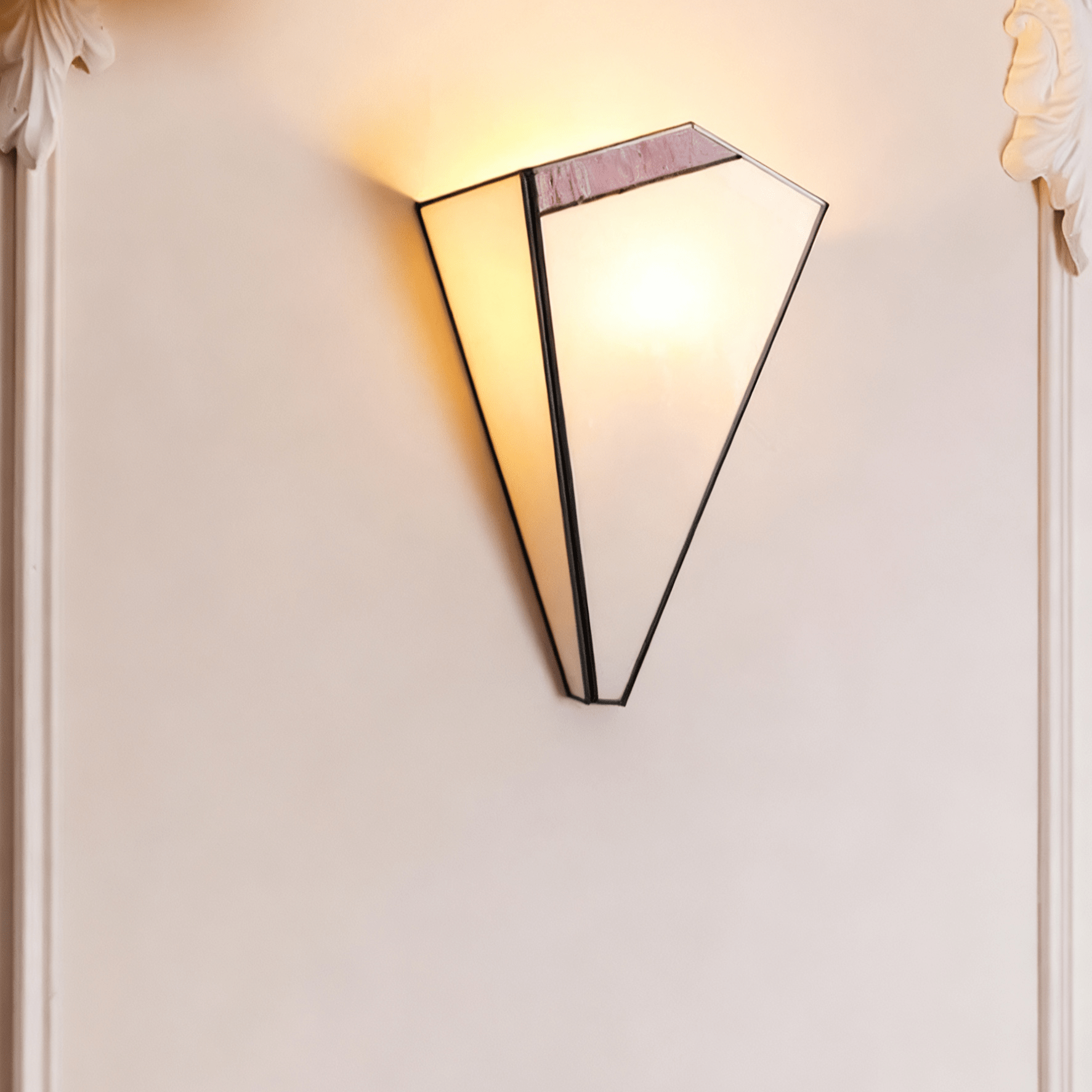 Elowen Applique Déco en Verre Élégante
