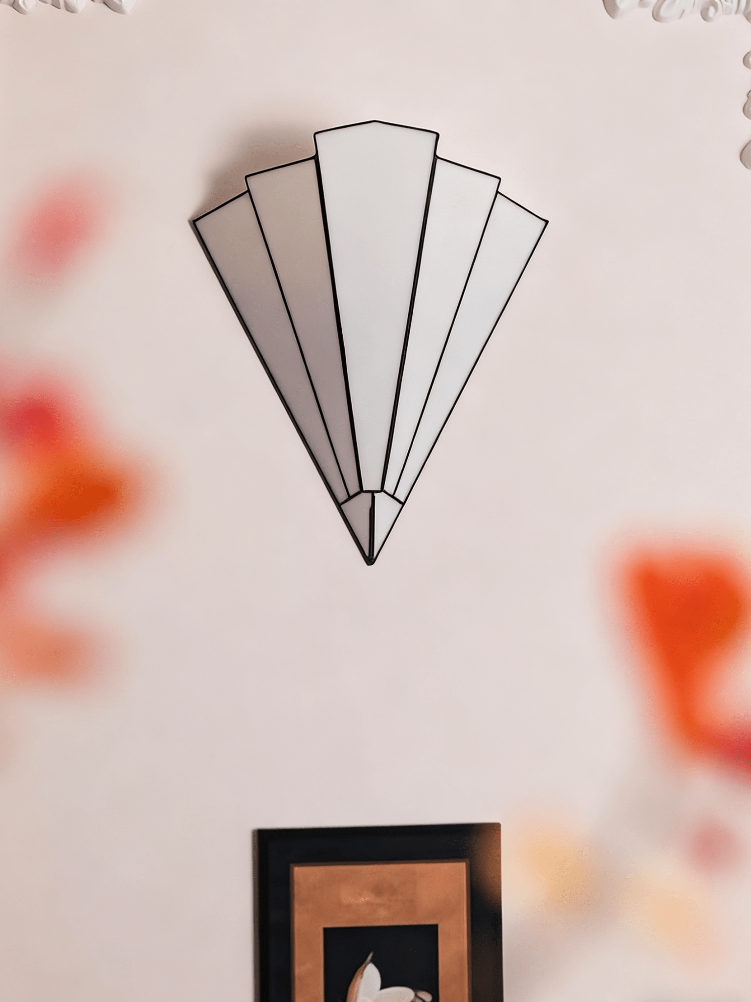 Elowen Applique Déco en Verre Élégante