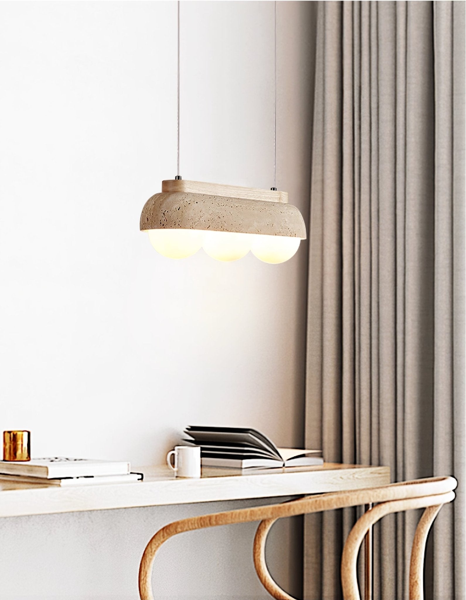 Elowen Travertine Pendant Light - Vakkerlight