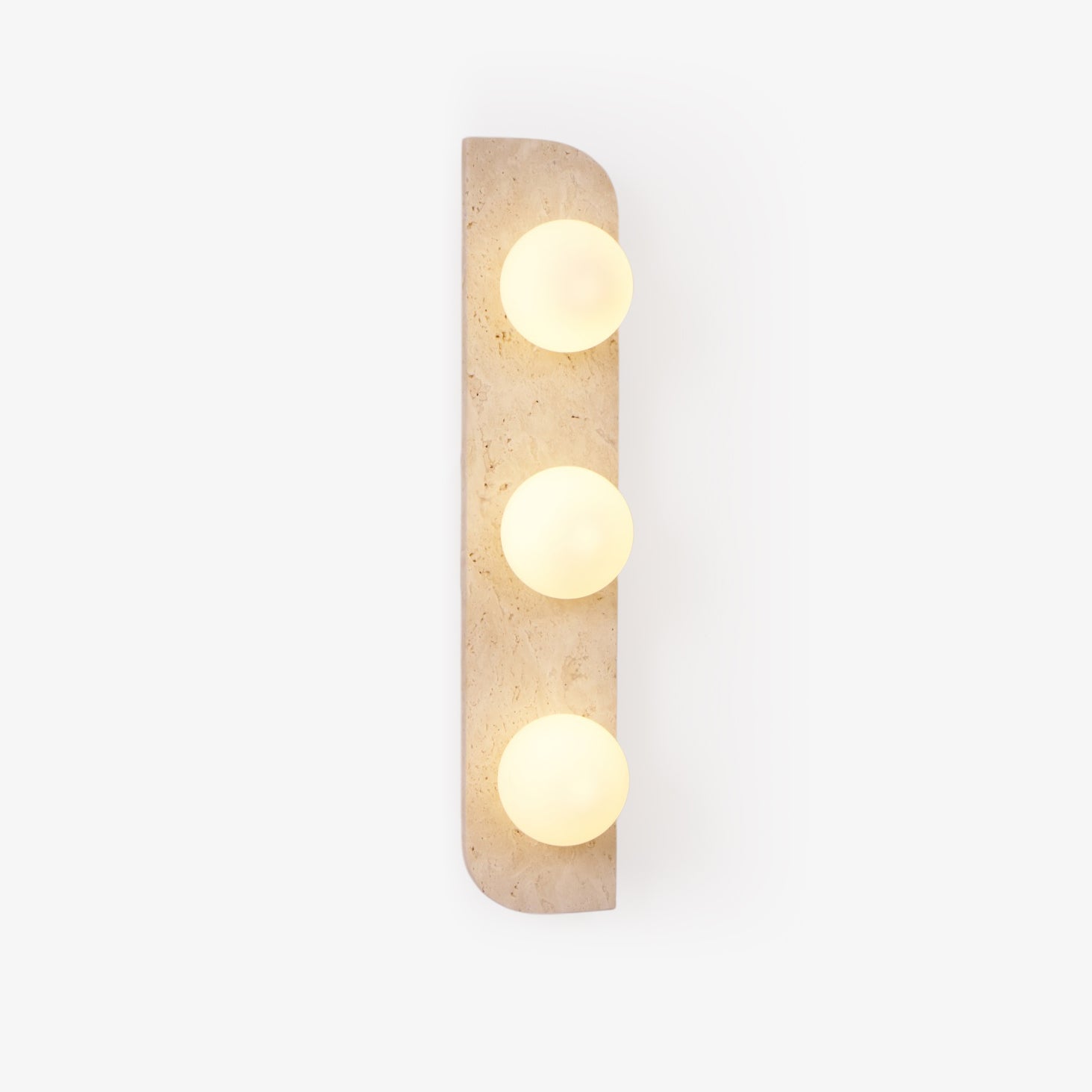 Alsilis Minimalist Travertine Wall Light - Letslighting